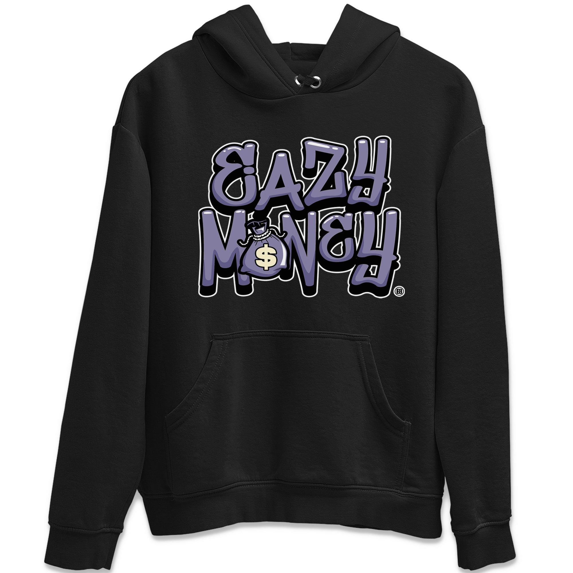 Air Jordan 5 Indigo Haze Sneaker Match Tees Easy Money 5s Indigo Haze Tee Sneaker Release Tees Unisex Shirts Black 2