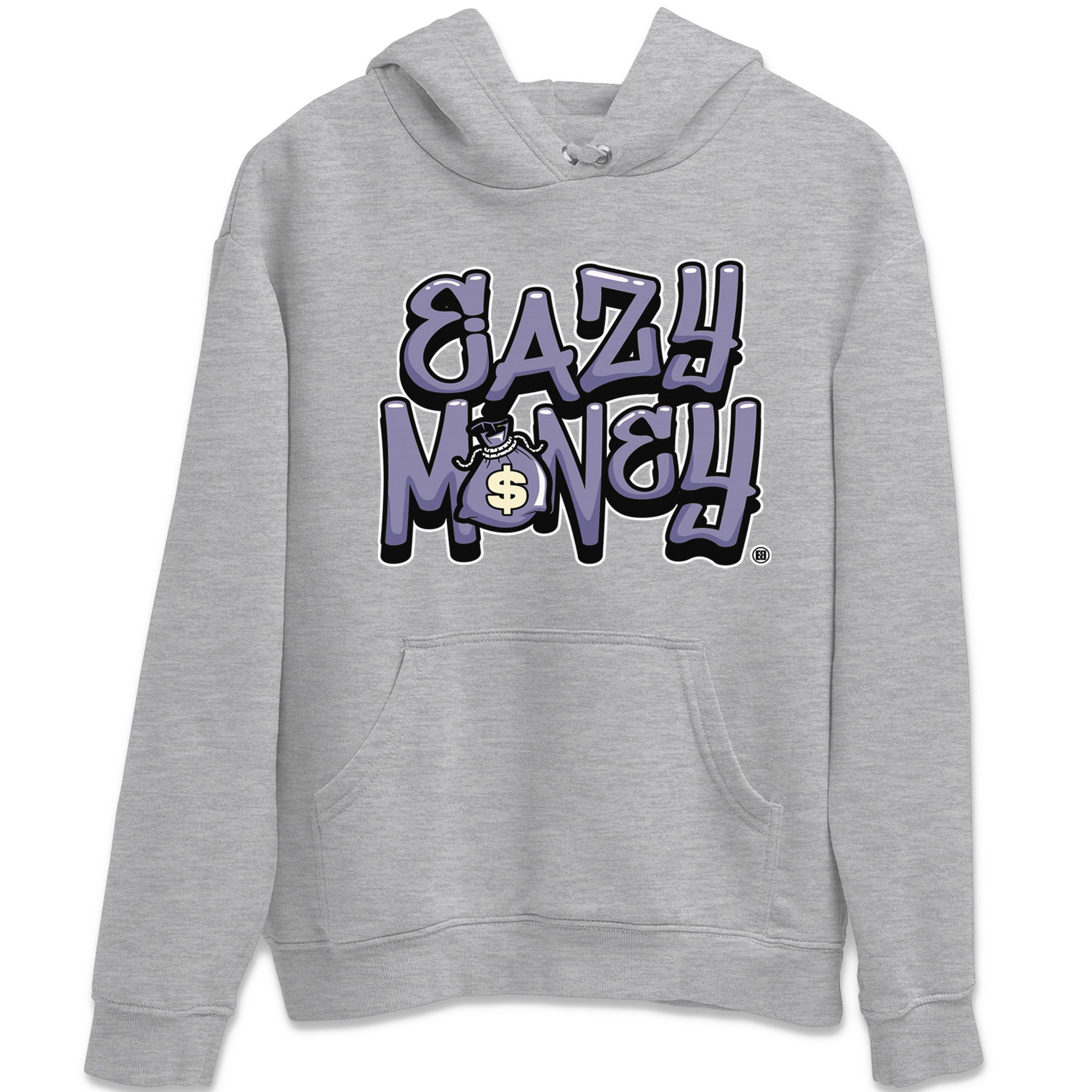 Air Jordan 5 Indigo Haze Sneaker Match Tees Easy Money 5s Indigo Haze Tee Sneaker Release Tees Unisex Shirts Heather Grey 2