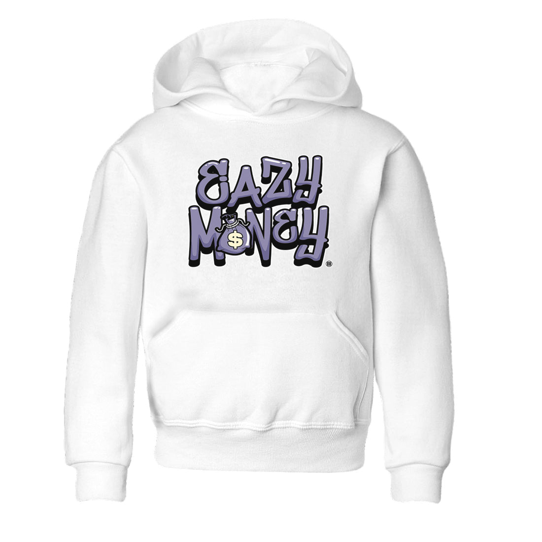 Air Jordan 5 Indigo Haze Sneaker Match Tees Easy Money 5s Indigo Haze Tee Sneaker Release Tees Kids Shirts White 2