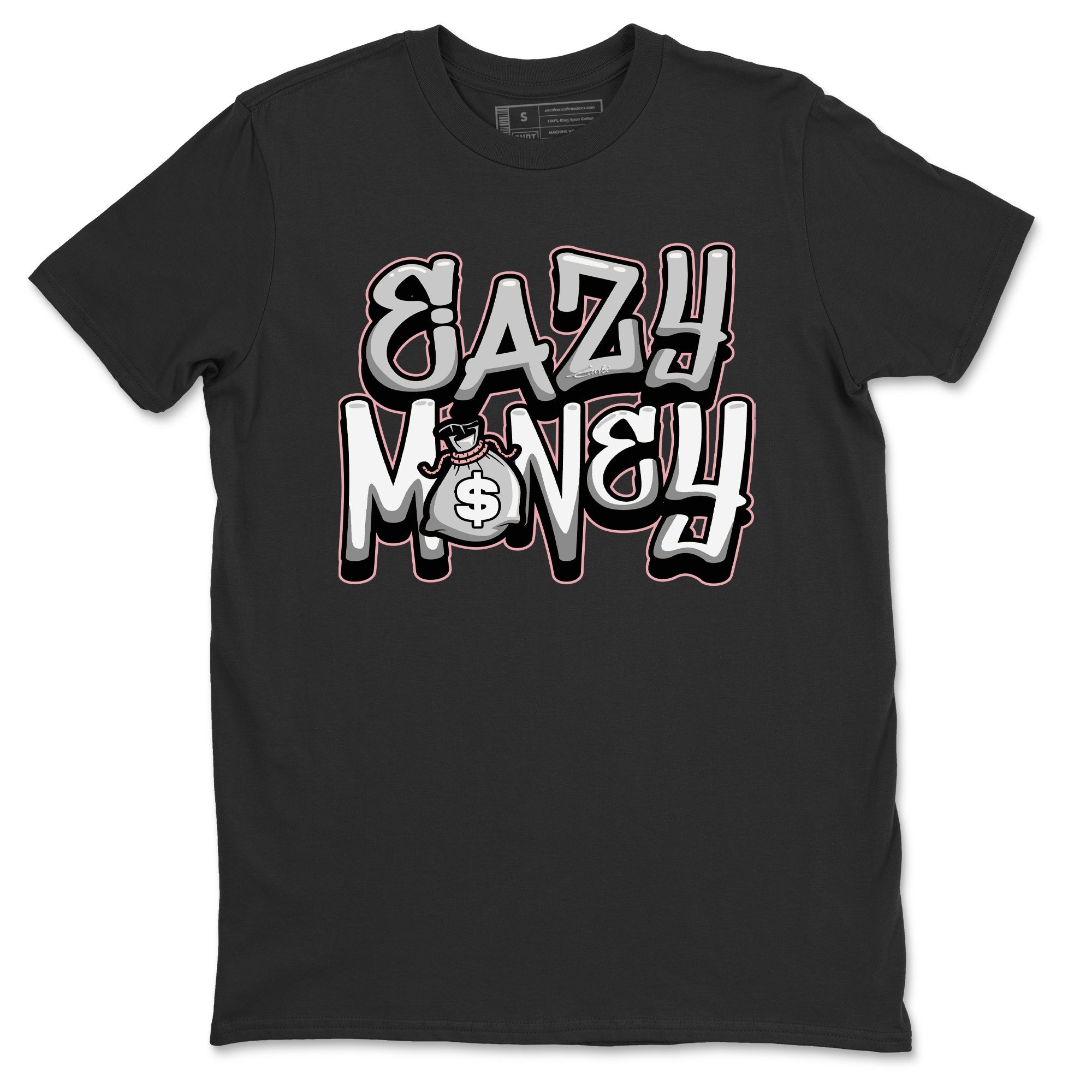 Jordan 1 Stage Haze Sneaker Matching T-Shirt Easy Money Sneaker Tees Jordan 1 Stage Haze Sneaker Release Tees Crew Neck Tees