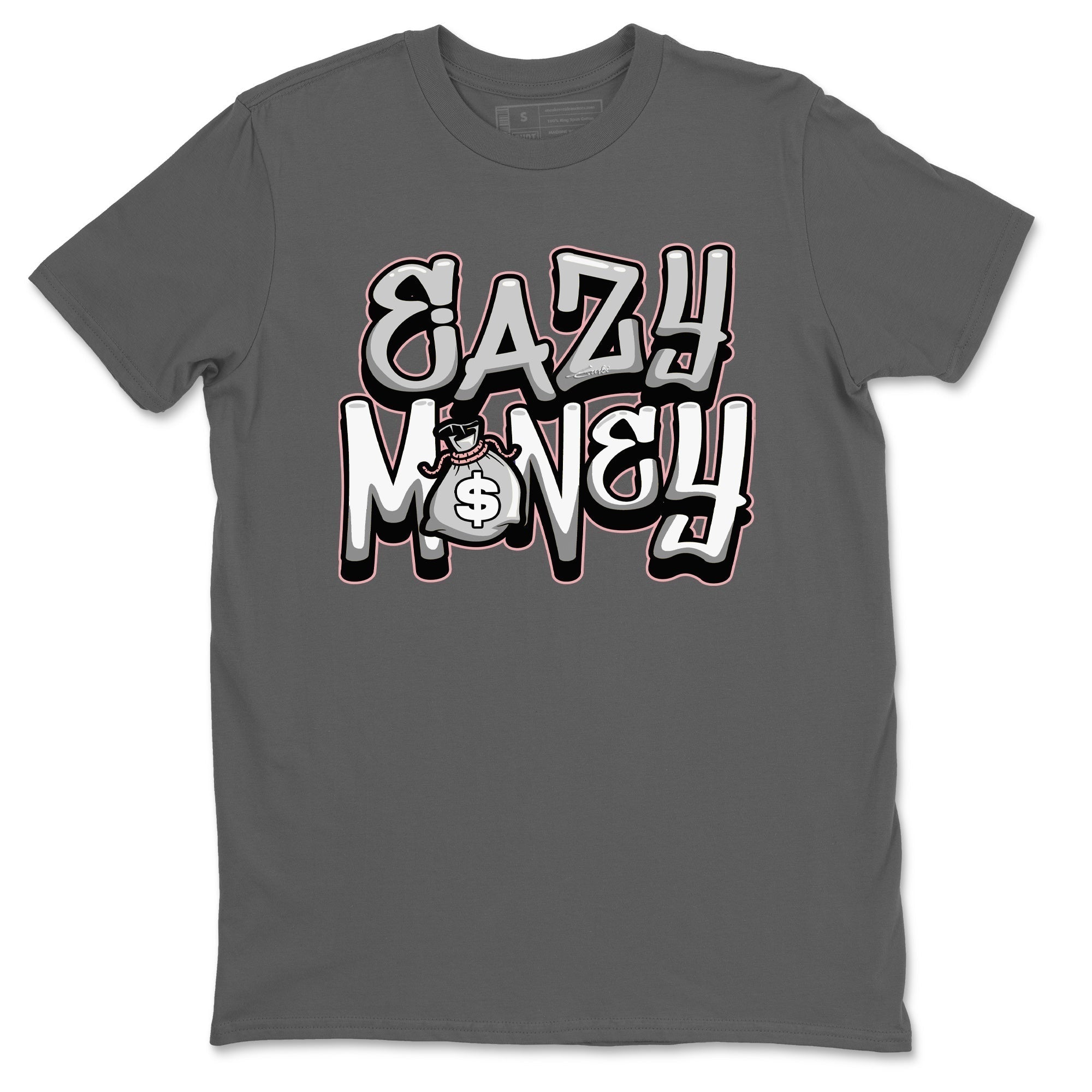 Jordan 1 Stage Haze Sneaker Matching T-Shirt Easy Money Sneaker Tees Jordan 1 Stage Haze Sneaker Release Tees Crew Neck Tees