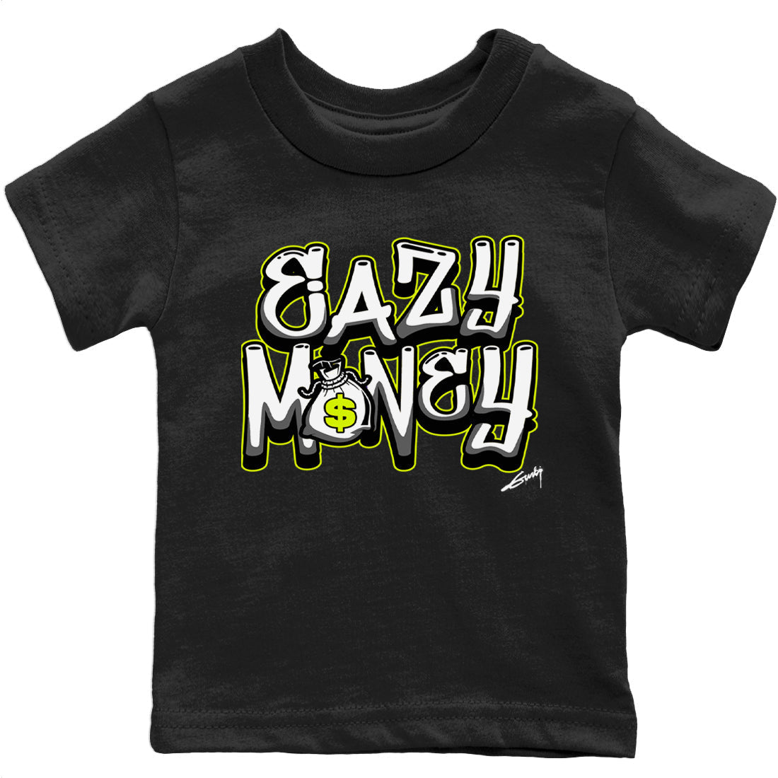 Jordan 1 Visionaire Sneaker Matching T-Shirt Easy Money Sneaker Tees Jordan 1 Visionaire Sneaker Release Tees Kids Shirts