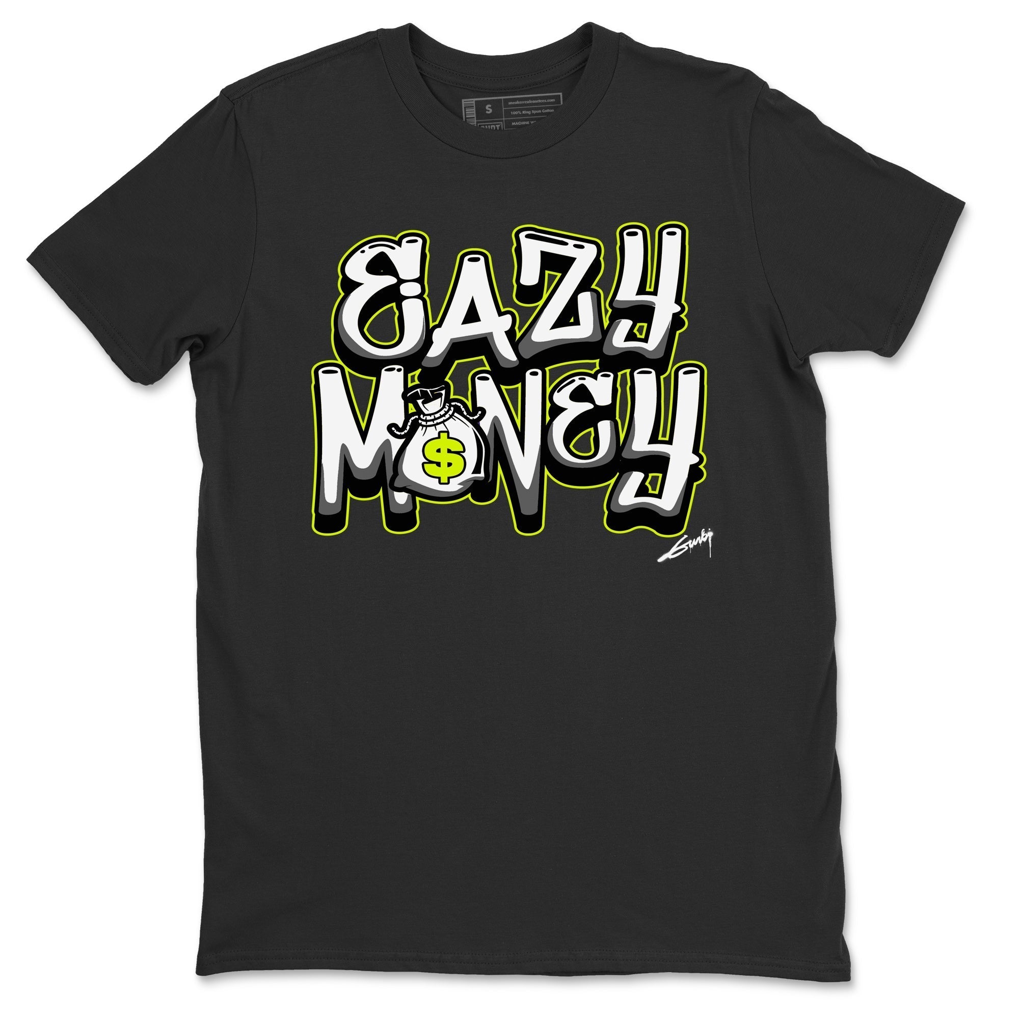 Jordan 1 Visionaire Sneaker Matching T-Shirt Easy Money Sneaker Tees Jordan 1 Visionaire Sneaker Release Tees Crew Neck Tees