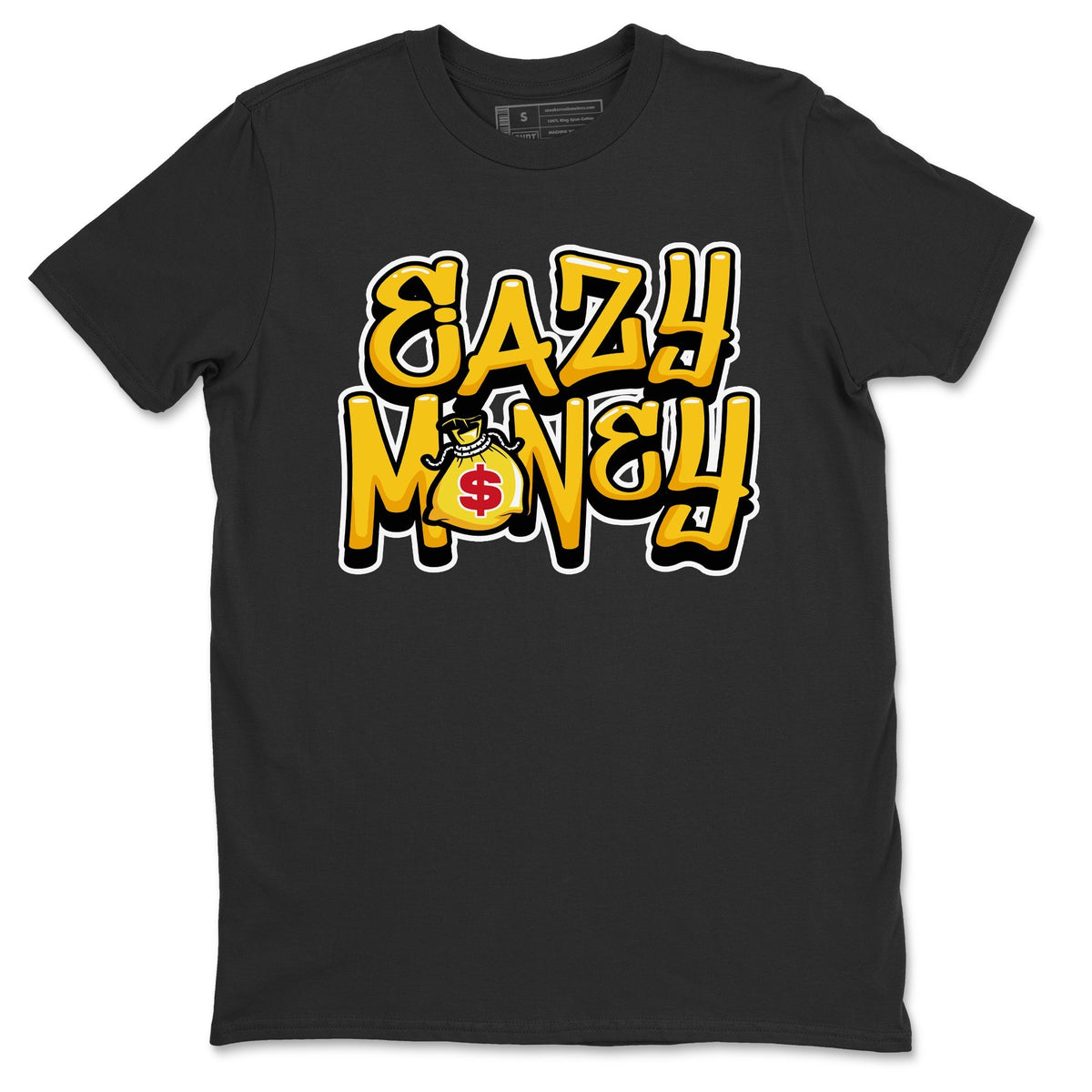 Jordan 13 Del Sol Sneaker Matching T-Shirt Easy Money Sneaker Tees Jordan 13 Del Sol Sneaker Release Tees Crew Neck Tees