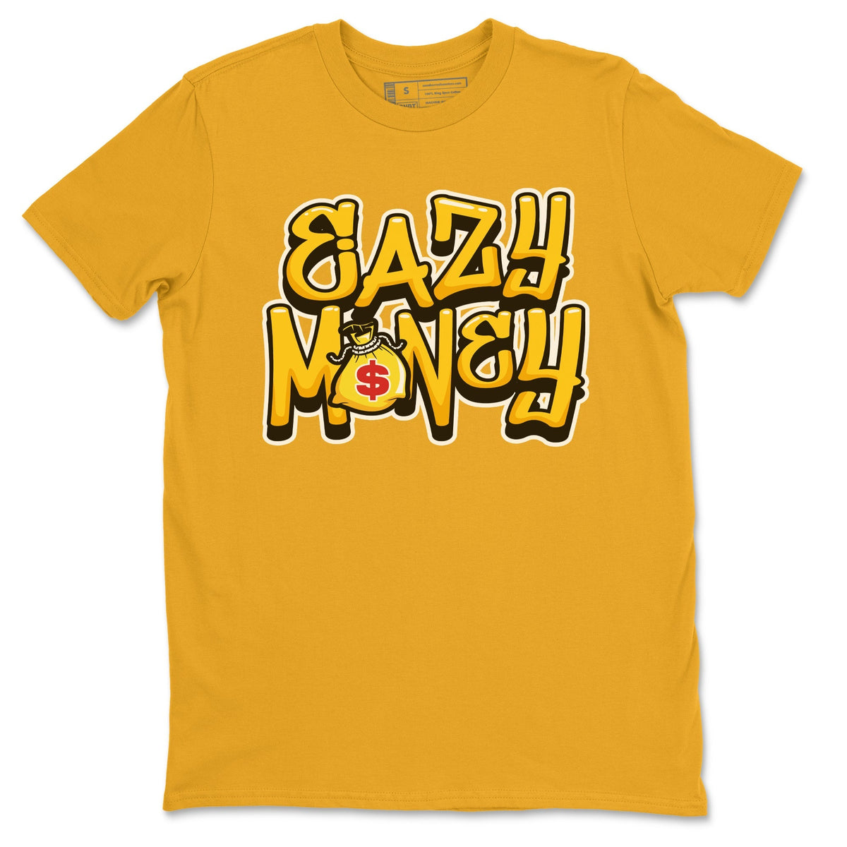 Jordan 13 Del Sol Sneaker Matching T-Shirt Easy Money Sneaker Tees Jordan 13 Del Sol Sneaker Release Tees Crew Neck Tees