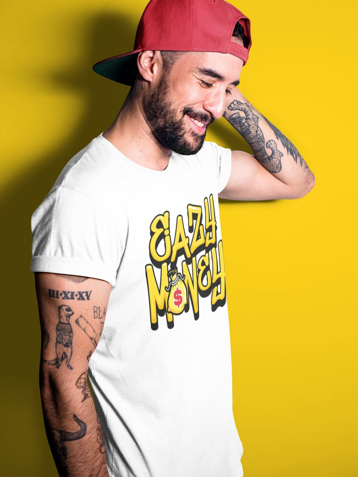 Jordan 13 Del Sol Sneaker Matching T-Shirt Easy Money Sneaker Tees Jordan 13 Del Sol Sneaker Release Tees Crew Neck Tees