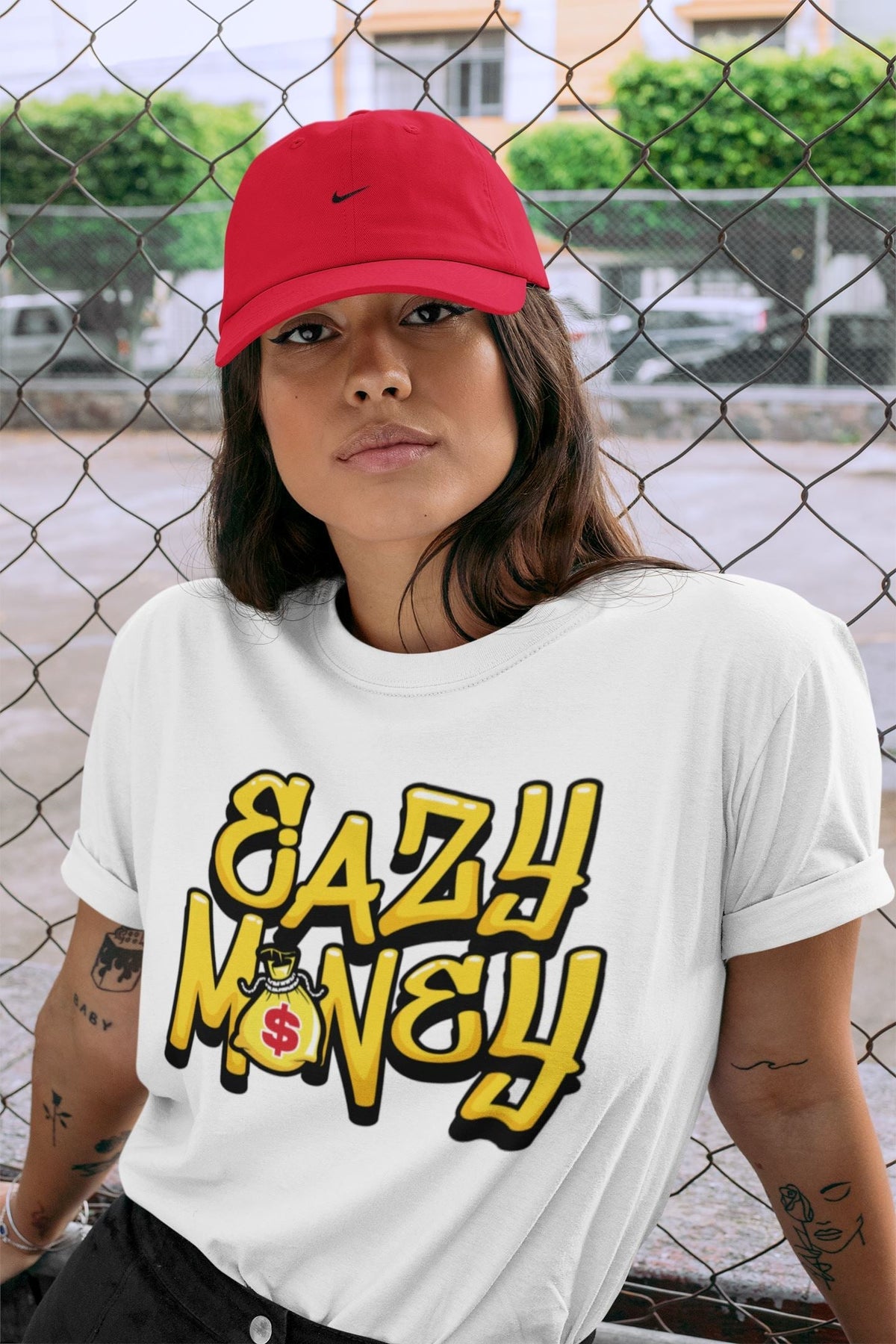Jordan 13 Del Sol Sneaker Matching T-Shirt Easy Money Sneaker Tees Jordan 13 Del Sol Sneaker Release Tees Crew Neck Tees