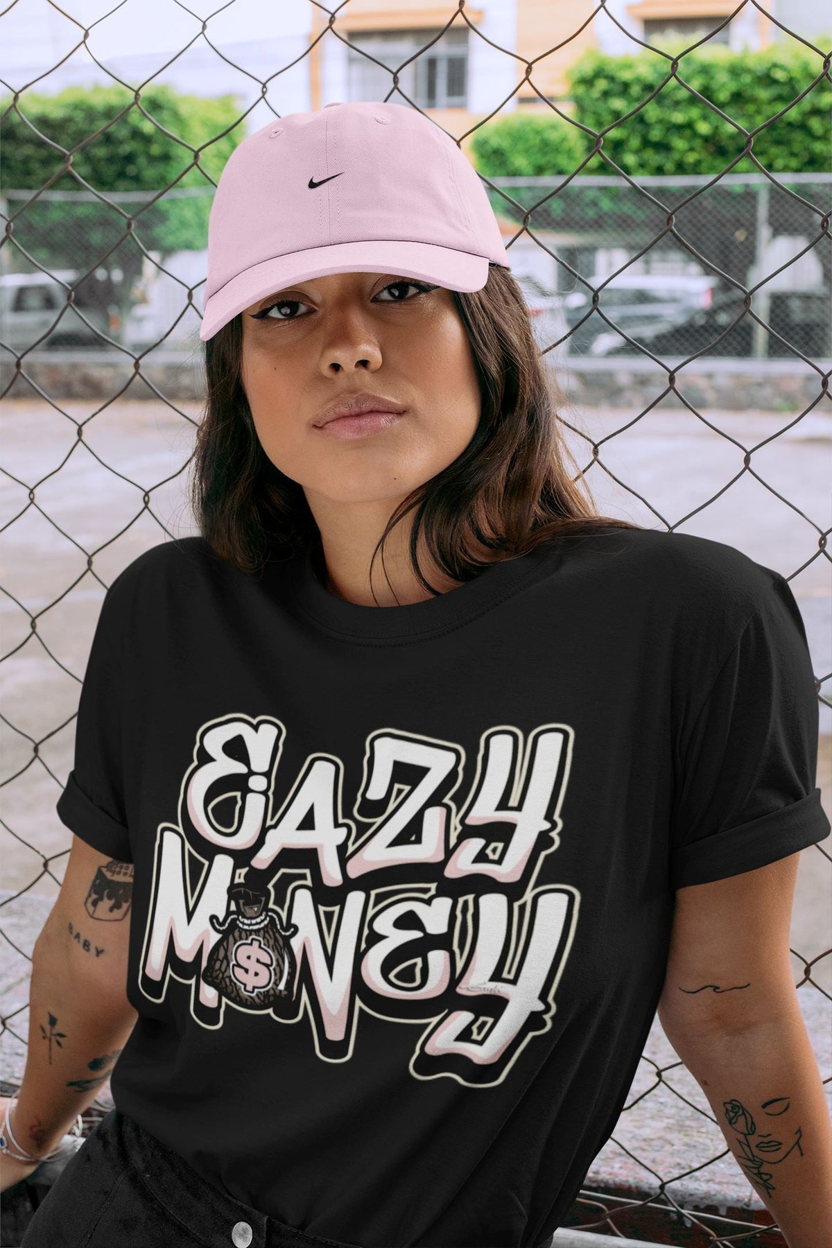 Jordan 3 Atmosphere Sneaker Matching T-Shirt Easy Money Sneaker Tees Jordan 3 Atmosphere Sneaker Release Tees Crew Neck Tees