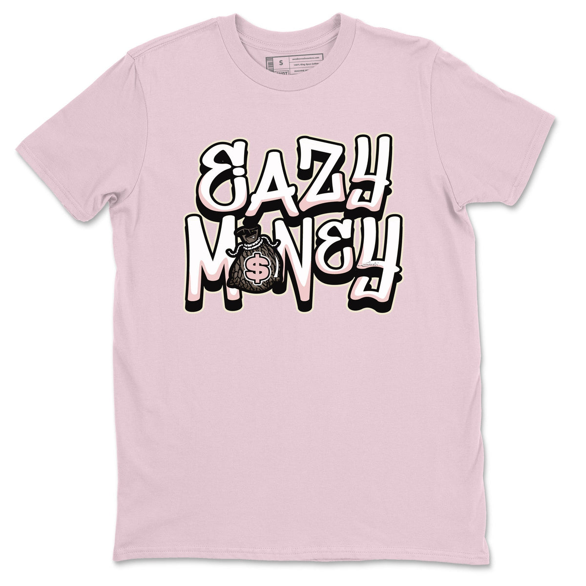 Jordan 3 Atmosphere Sneaker Matching T-Shirt Easy Money Sneaker Tees Jordan 3 Atmosphere Sneaker Release Tees Crew Neck Tees