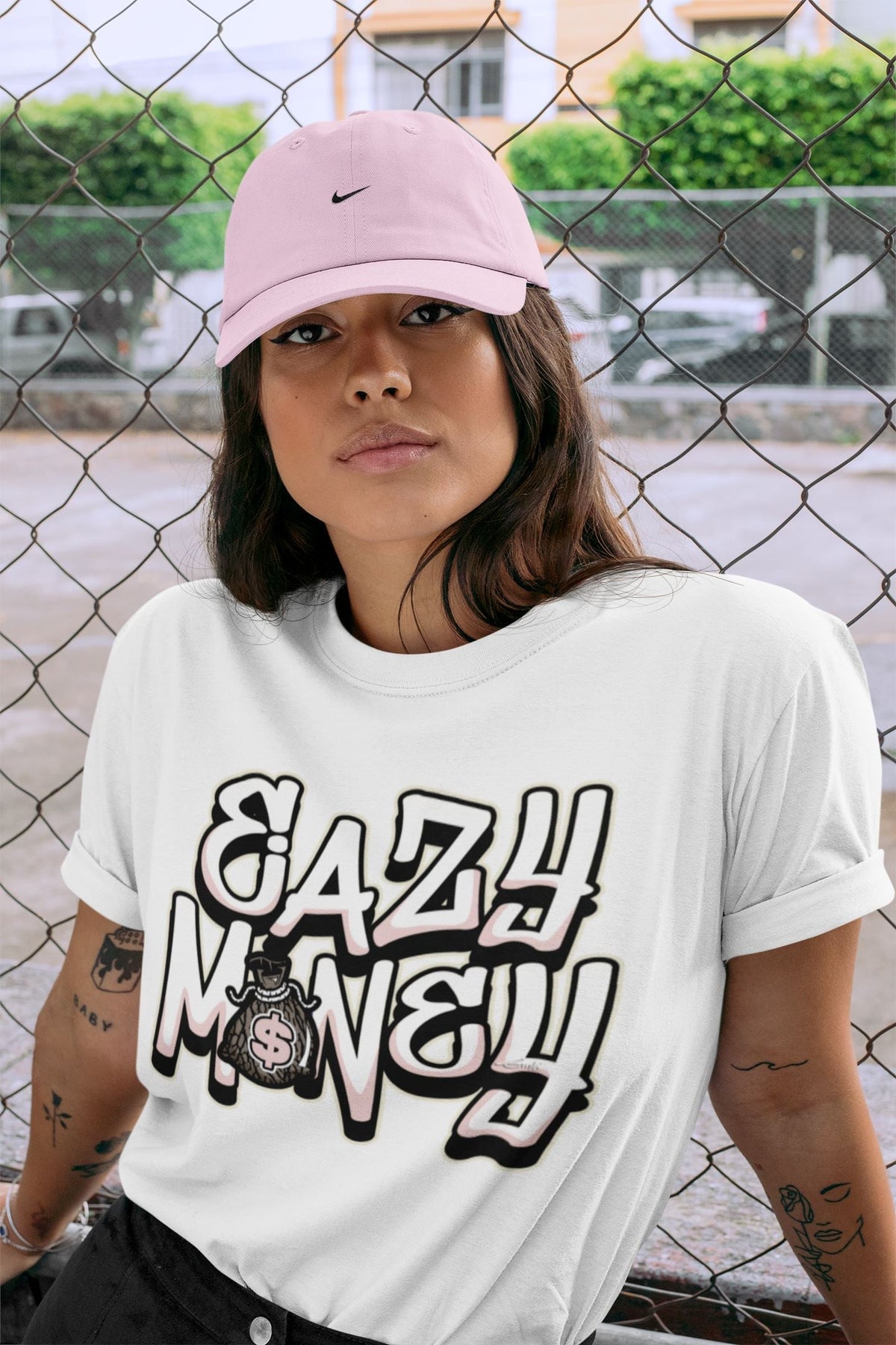 Jordan 3 Atmosphere Sneaker Matching T-Shirt Easy Money Sneaker Tees Jordan 3 Atmosphere Sneaker Release Tees Crew Neck Tees