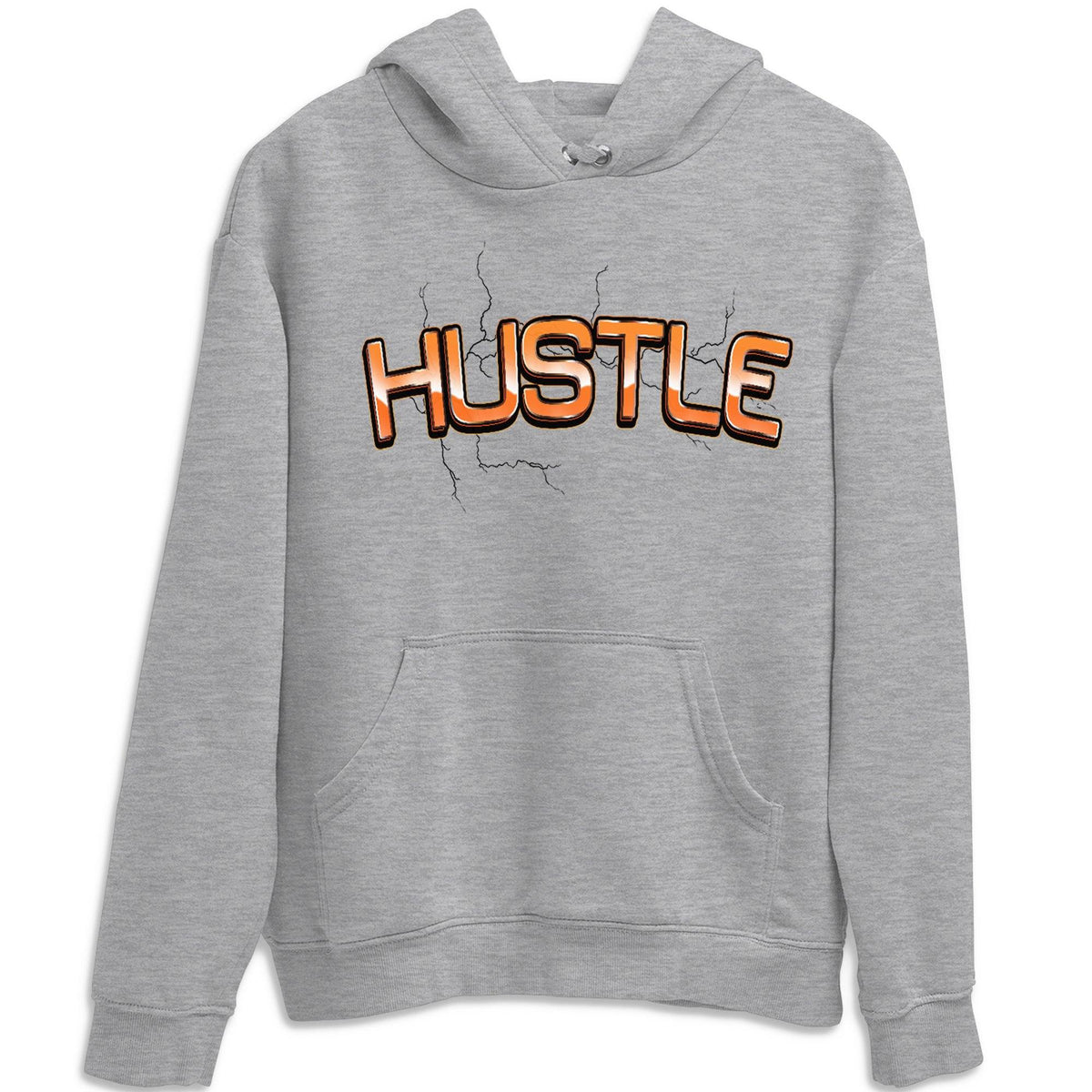 Jordan 1 Electro Orange Sneaker Matching T-Shirt Electric Hustle Sneaker Tees Jordan 1 Electro Orange Sneaker Release Tees Crew Neck Tees