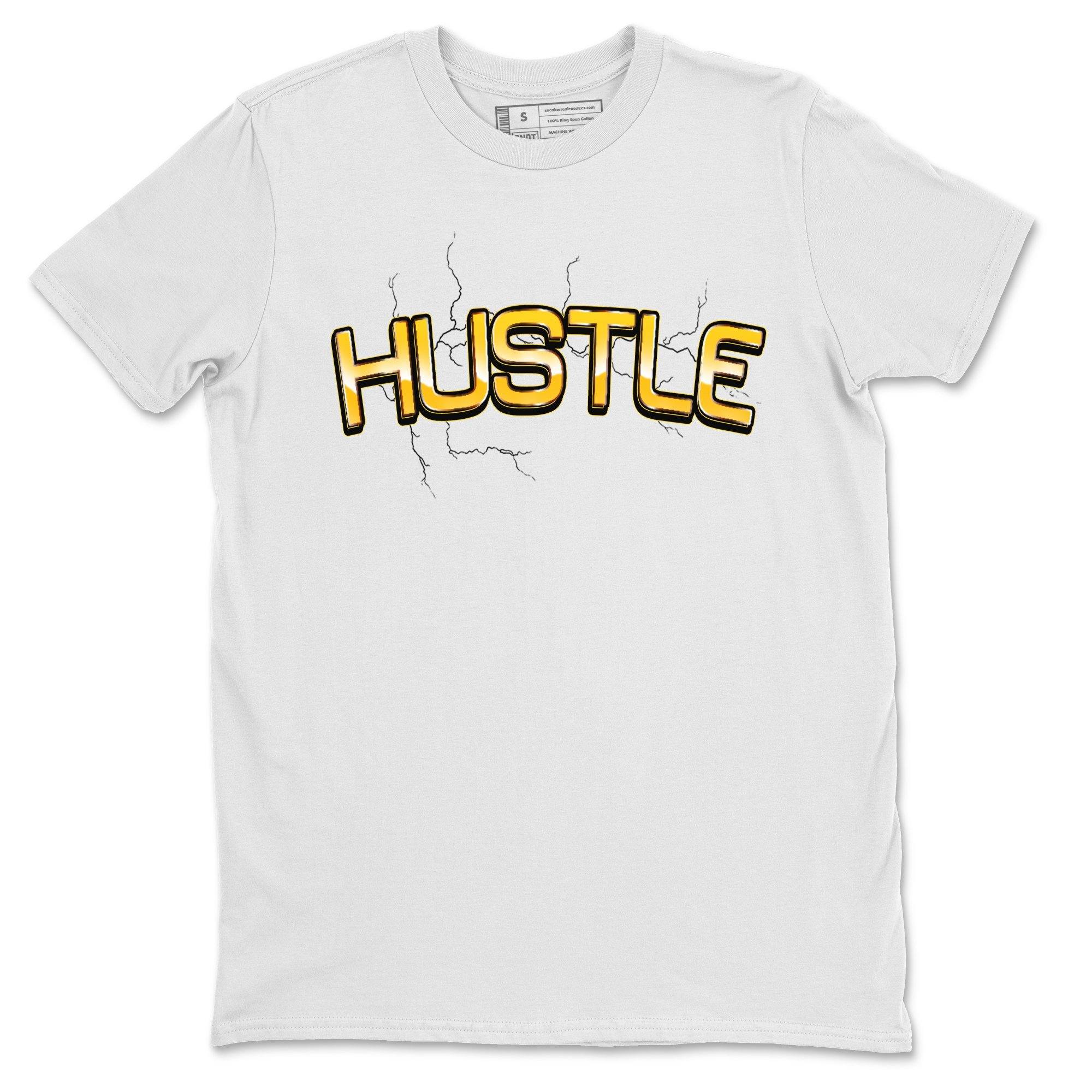 Jordan 4 Lightning Shirt To Match Jordans Electric Hustle Sneaker Tees Jordan 4 Lightning Drip Gear Zone Sneaker Matching Clothing Unisex Shirts