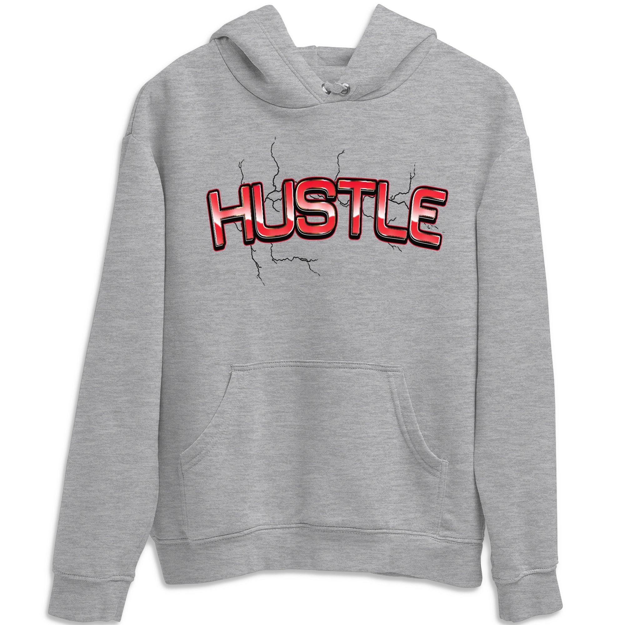 Jordan 4 Red Thunder Shirt To Match Jordans Electric Hustle Sneaker Tees Jordan 4 Red Thunder Drip Gear Zone Sneaker Matching Clothing Unisex Shirts