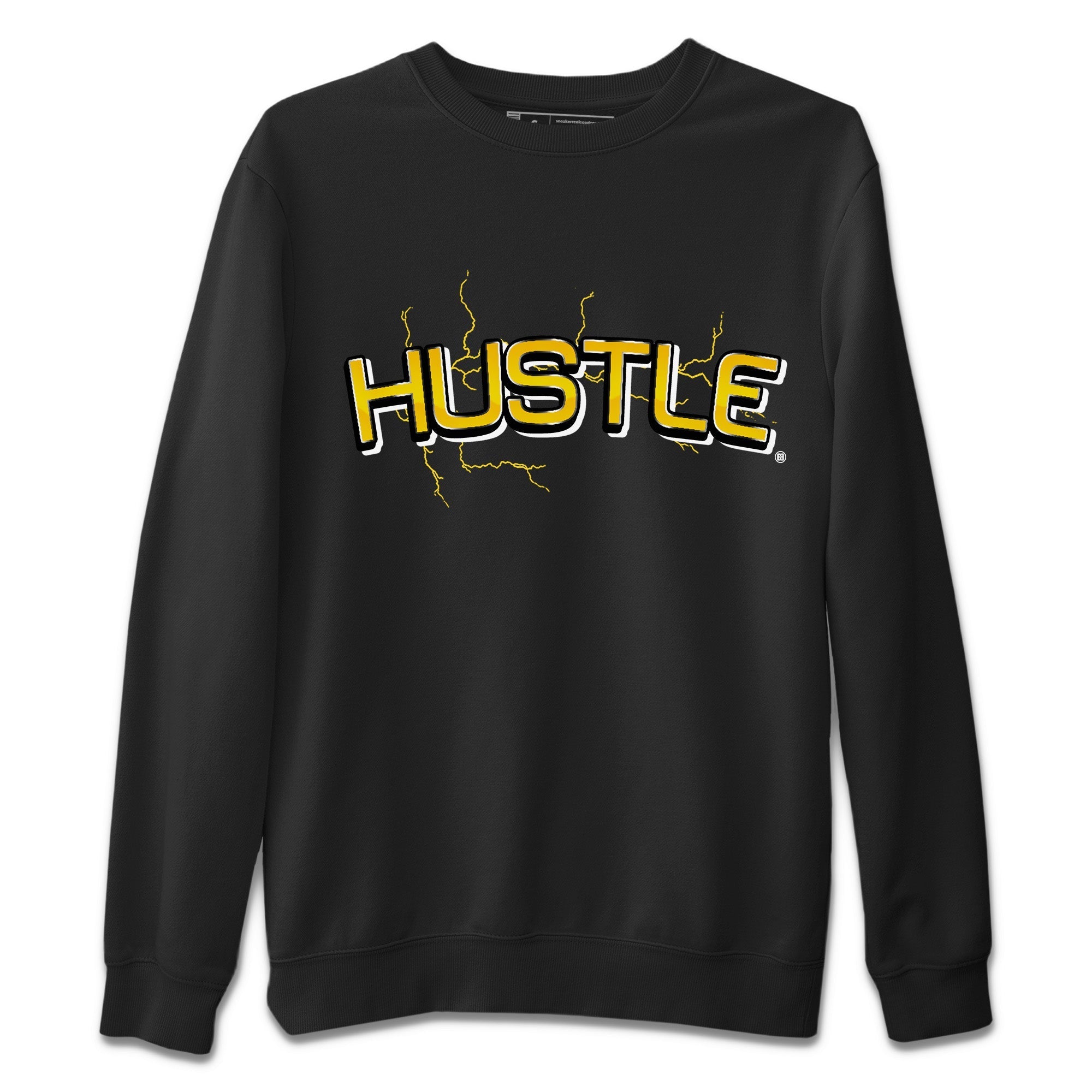 Air Jordan 4 Thunder Sneaker Match Tees Electric Hustle Streetwear Sneaker Shirt Air Jordan 4 Retro Thunder Sneaker Release Tees Unisex Shirts Black 2