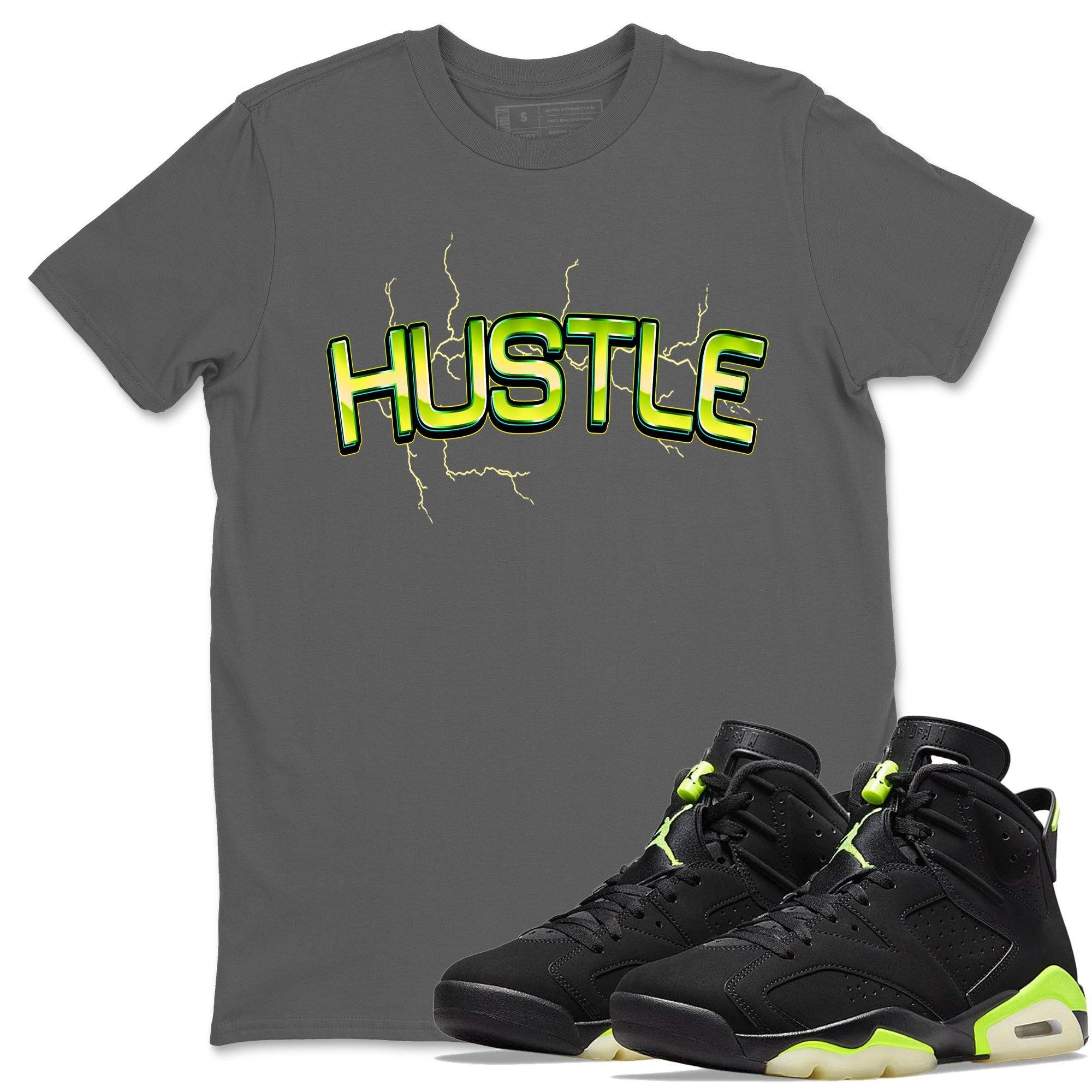 Jordan 6 Electric Green Shirt To Match Jordans Electric Hustle Sneaker Tees Jordan 6 Electric Green Drip Gear Zone Sneaker Matching Clothing Unisex Shirts