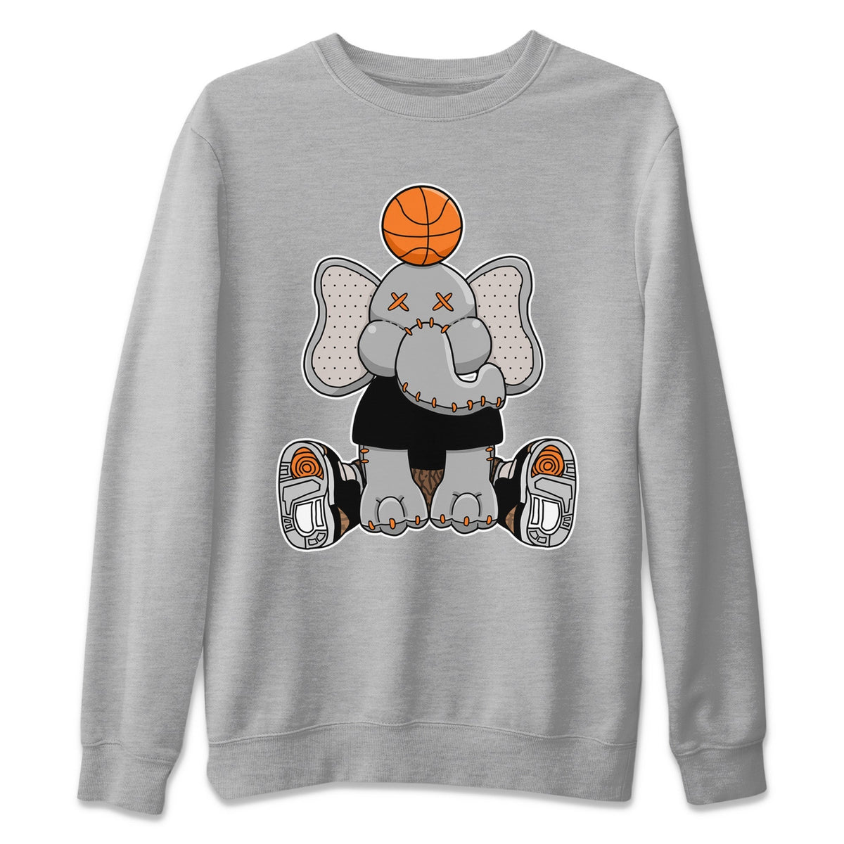 Jordan 3 Desert Elephant Sneaker Matching T-Shirt Elephant Doll Sneaker Tees Jordan 3 Desert Elephant Sneaker Release Tees Crew Neck Tees
