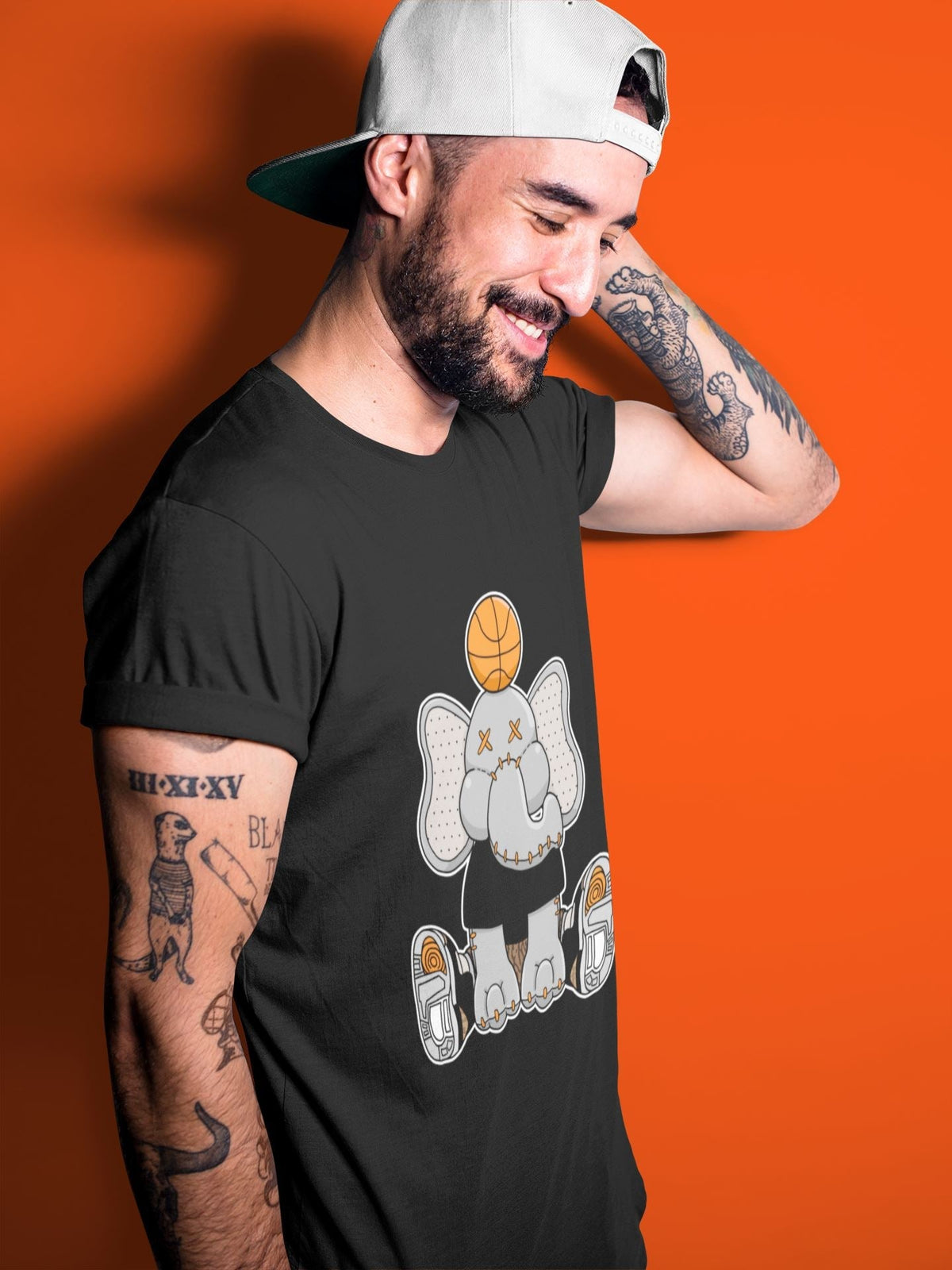 Jordan 3 Desert Elephant Sneaker Matching T-Shirt Elephant Doll Sneaker Tees Jordan 3 Desert Elephant Sneaker Release Tees Crew Neck Tees