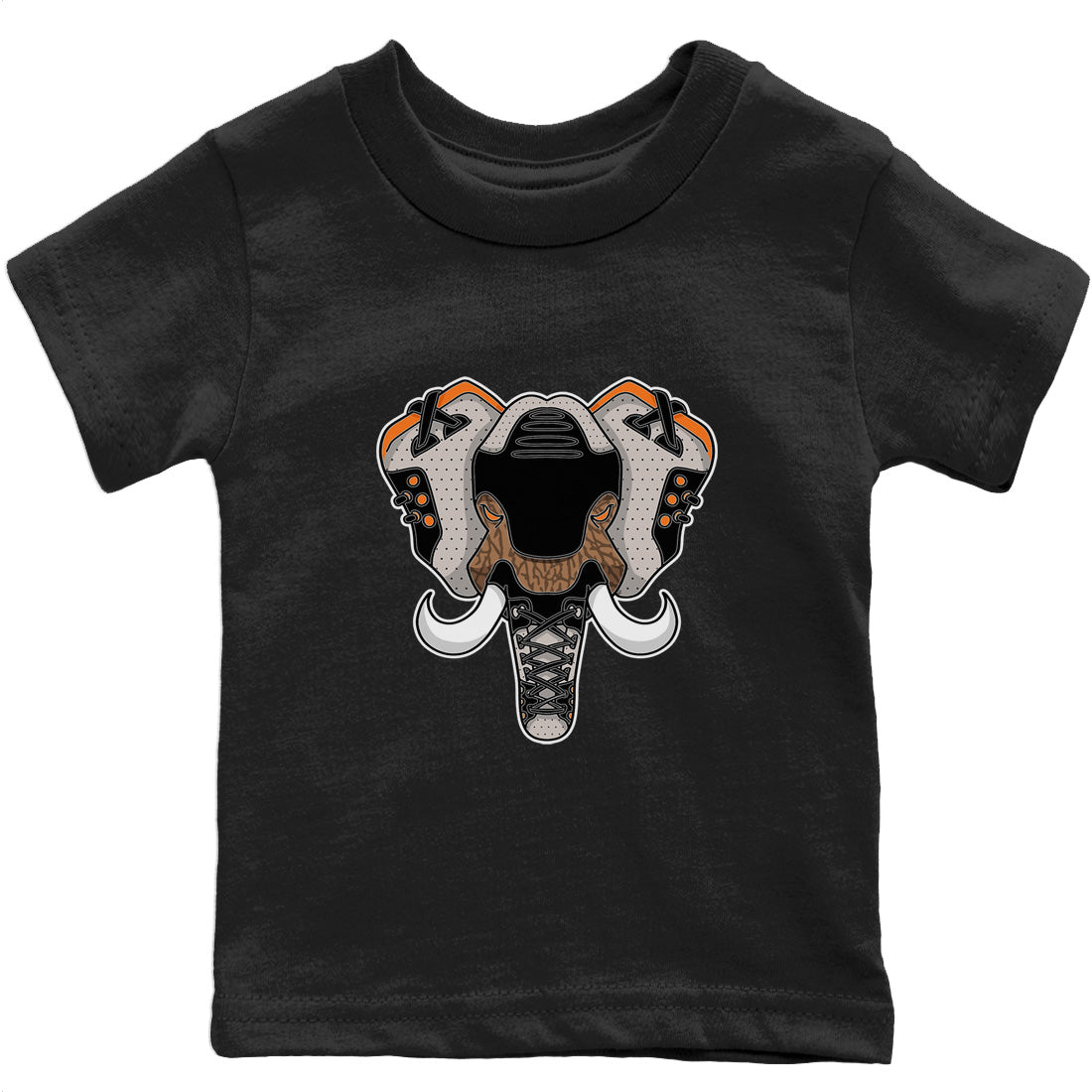 Jordan 3 Desert Elephant Sneaker Matching T-Shirt Elephant Symbol Sneaker Tees Jordan 3 Desert Elephant Sneaker Release Tees Kids Shirts