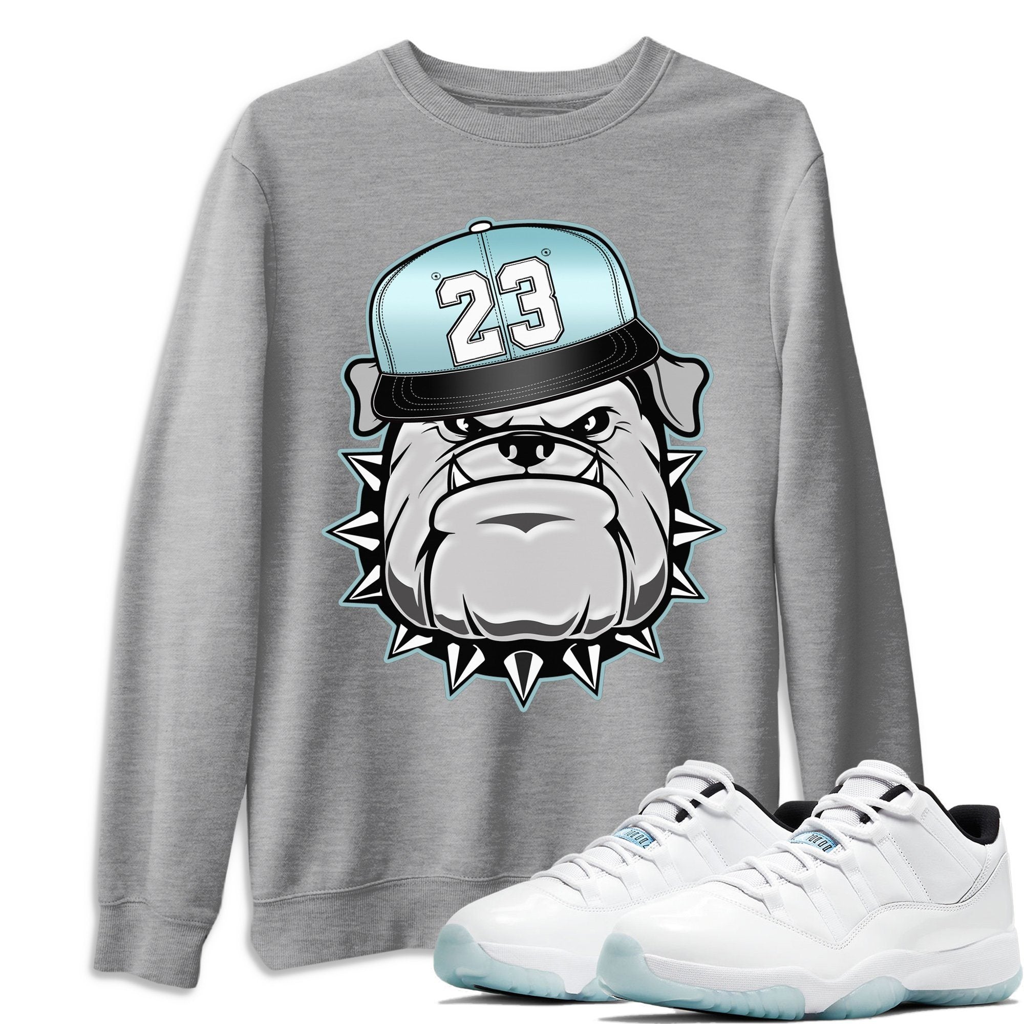 Jordan 11 Legend Blue Shirt To Match Jordans English Bulldog Sneaker Tees Jordan 11 Legend Blue Drip Gear Zone Sneaker Matching Clothing Unisex Shirts