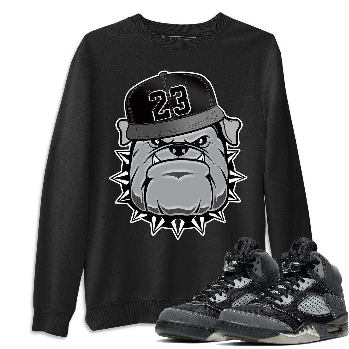 Jordan 5 Anthracite Shirt To Match Jordans English Bulldog Sneaker Tees Jordan 5 Anthracite Drip Gear Zone Sneaker Matching Clothing Unisex Shirts