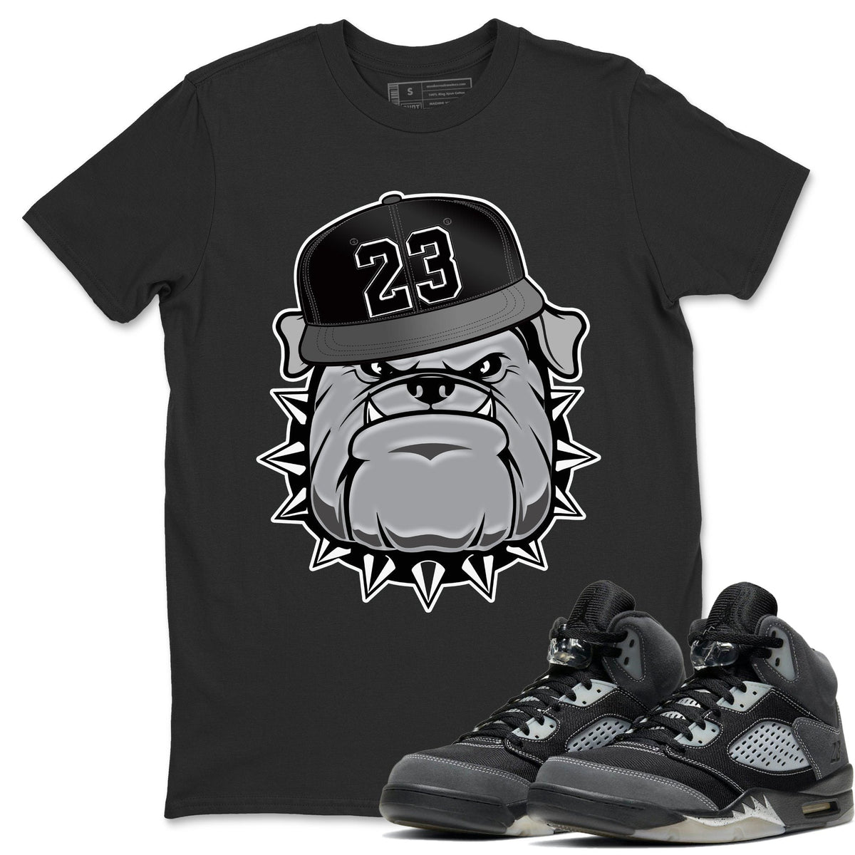 Jordan 5 Anthracite Shirt To Match Jordans English Bulldog Sneaker Tees Jordan 5 Anthracite Drip Gear Zone Sneaker Matching Clothing Unisex Shirts