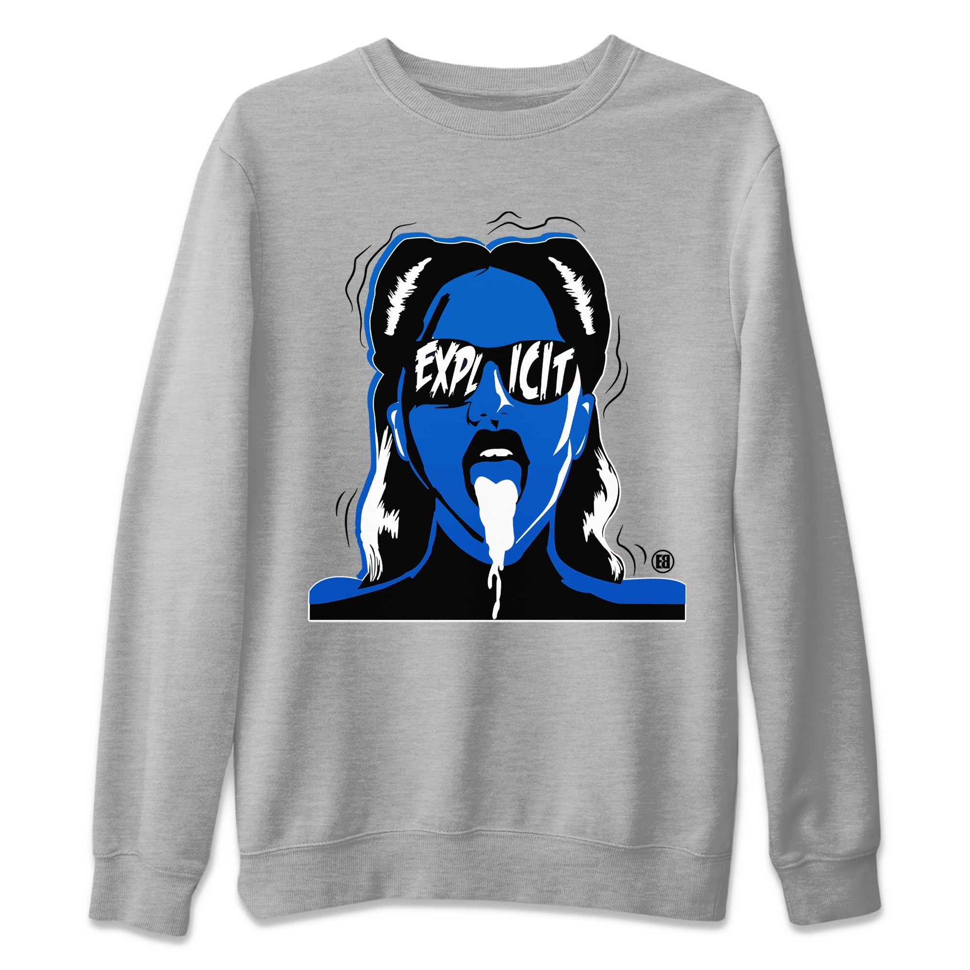 Jordan 1 Dark Marina Blue Sneaker Matching T-Shirt Explicit Sneaker Tees Jordan 1 Dark Marina Blue Sneaker Release Tees Crew Neck Tees