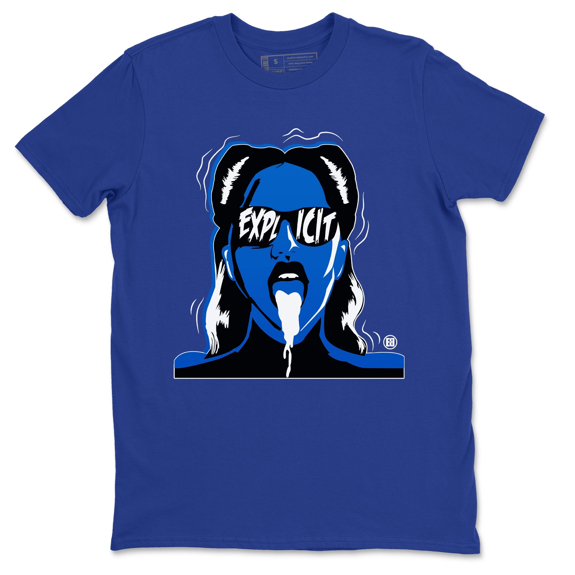 Jordan 1 Dark Marina Blue Sneaker Matching T-Shirt Explicit Sneaker Tees Jordan 1 Dark Marina Blue Sneaker Release Tees Crew Neck Tees