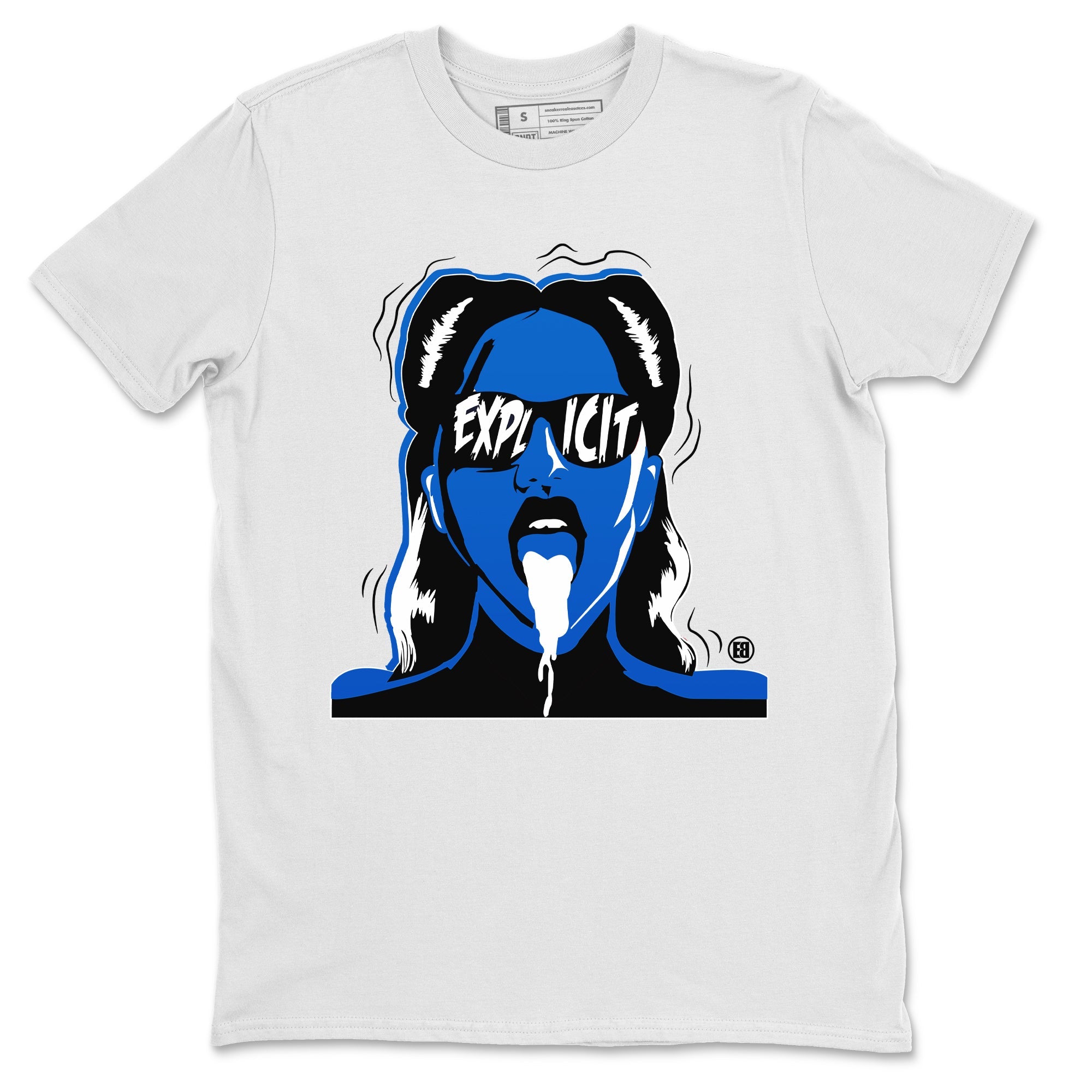 Jordan 1 Dark Marina Blue Sneaker Matching T-Shirt Explicit Sneaker Tees Jordan 1 Dark Marina Blue Sneaker Release Tees Crew Neck Tees