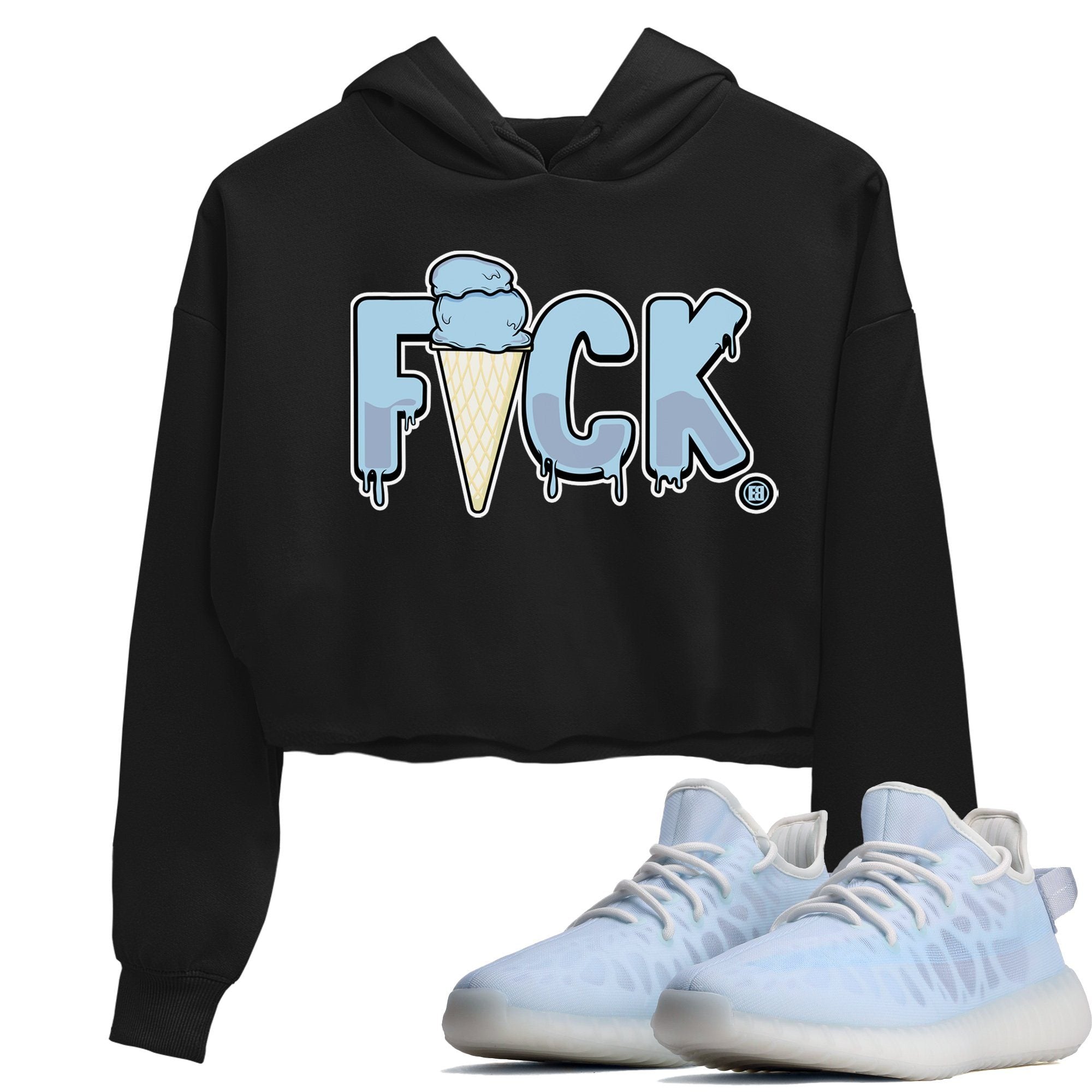 Yeezy 350 Mono Ice Shirt To Match Jordans F*ck Sneaker Tees Yeezy 350 Mono Ice Drip Gear Zone Sneaker Matching Clothing Women's Shirts