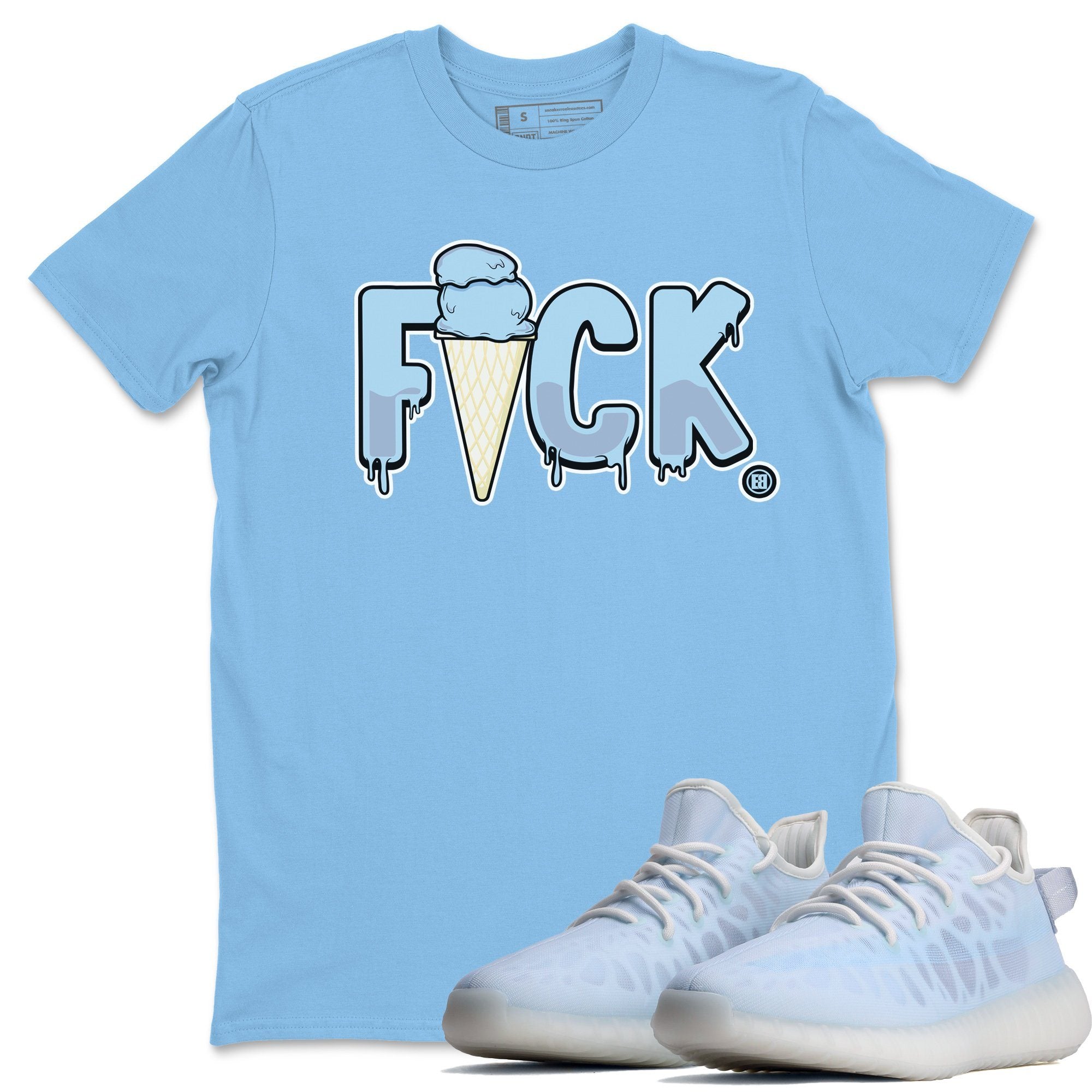 Yeezy 350 Mono Ice Shirt To Match Jordans F*ck Sneaker Tees Yeezy 350 Mono Ice Drip Gear Zone Sneaker Matching Clothing Unisex Shirts