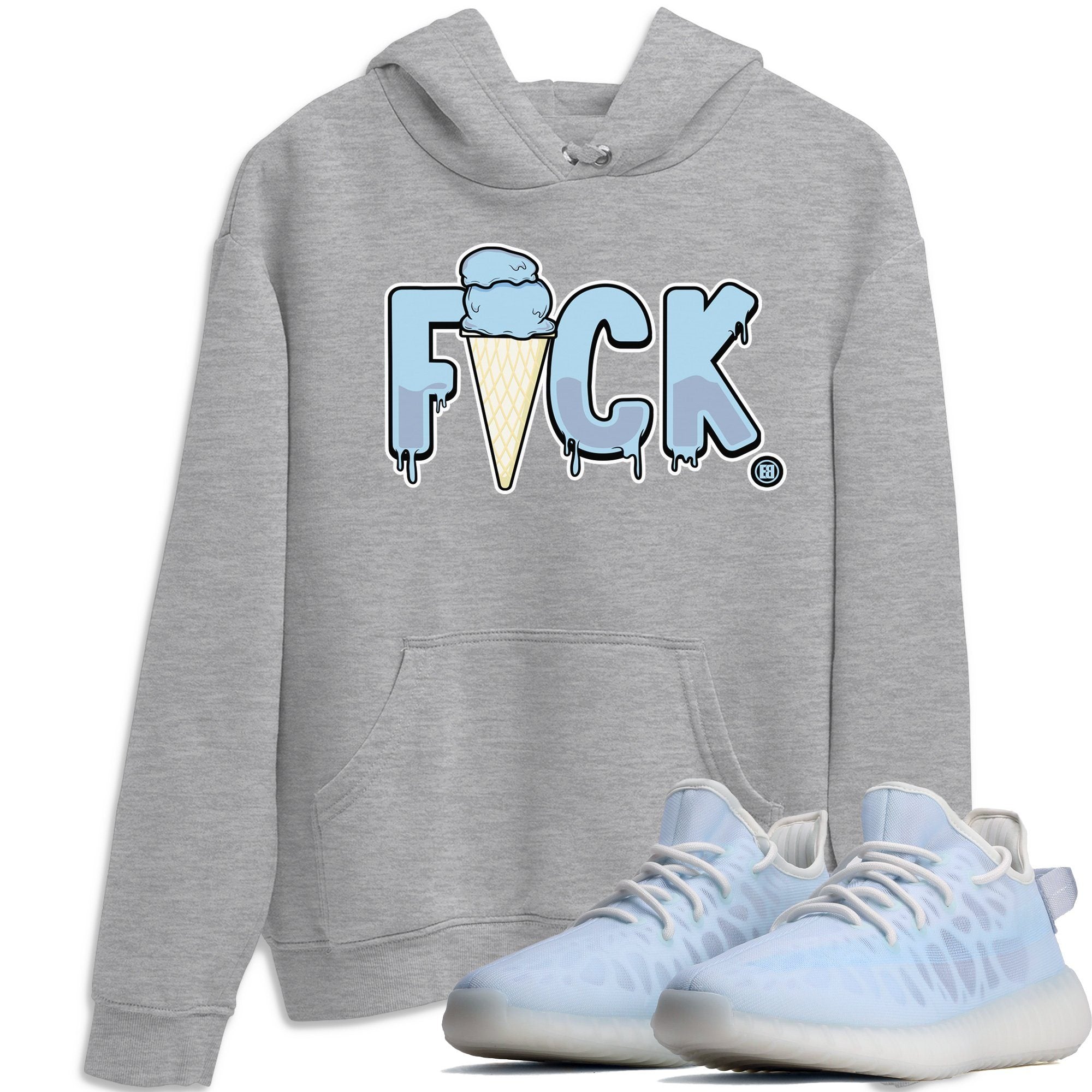 Yeezy 350 Mono Ice Shirt To Match Jordans F*ck Sneaker Tees Yeezy 350 Mono Ice Drip Gear Zone Sneaker Matching Clothing Unisex Shirts