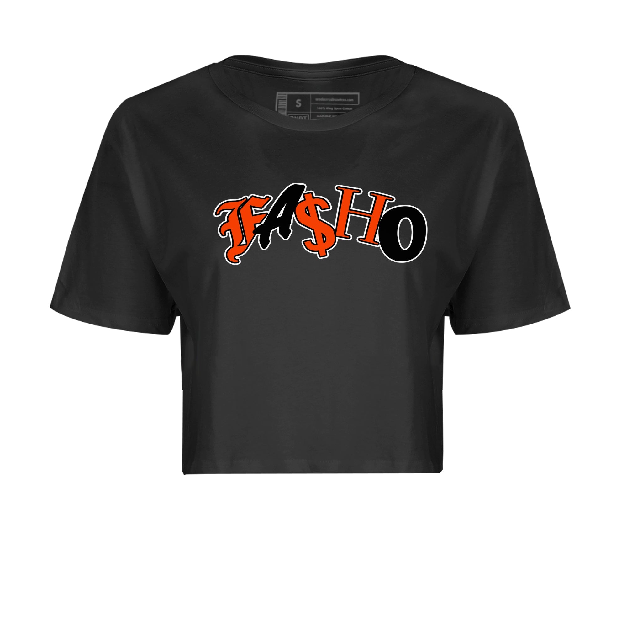 Air Jordan 12 Brilliant Orange Sneaker Match Tees Fasho Streetwear Sneaker Shirt AJ12 Brilliant Orange Sneaker Release Tees Women's Shirts Black 2