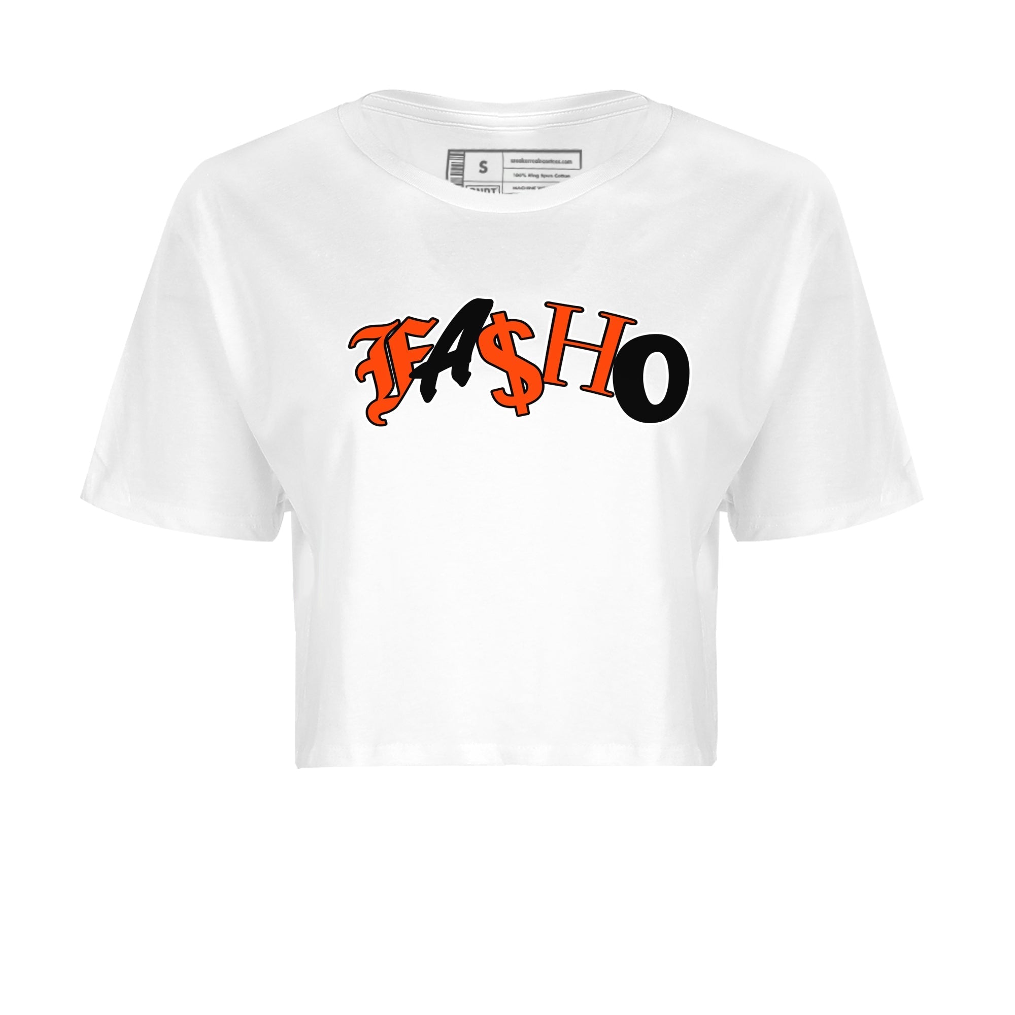 Air Jordan 12 Brilliant Orange Sneaker Match Tees Fasho Streetwear Sneaker Shirt AJ12 Brilliant Orange Sneaker Release Tees Women's Shirts White 2