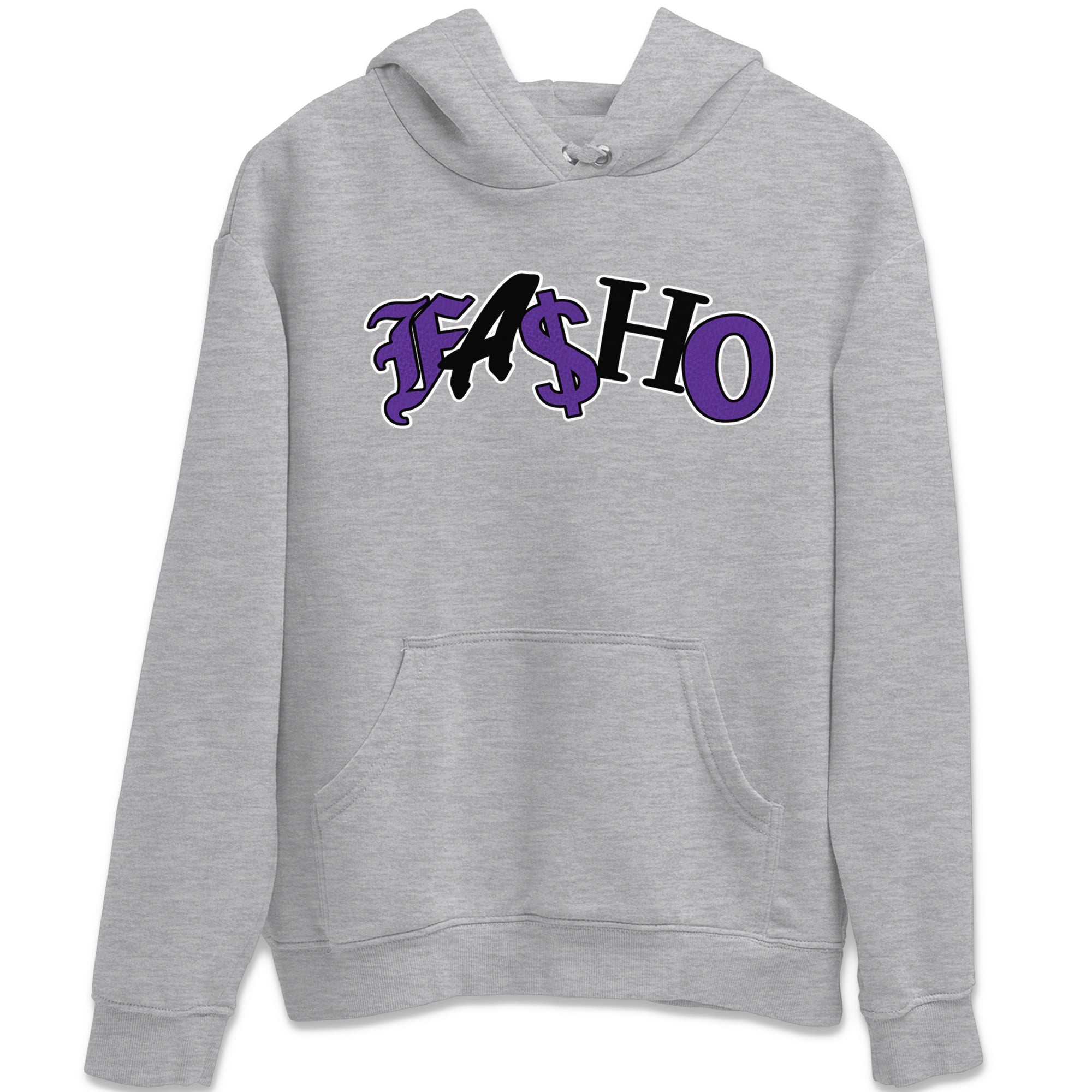 Air Jordan 12 Field Purple Sneaker Match Tees Fasho Streetwear Sneaker Shirt AJJordan 12 Lakers Sneaker Release Tees Unisex Shirts Heather Grey 2