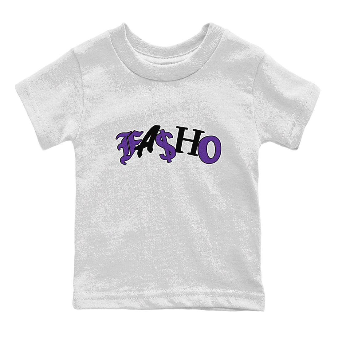 Air Jordan 12 Field Purple Sneaker Match Tees Fasho Streetwear Sneaker Shirt AJJordan 12 Lakers Sneaker Release Tees Kids Shirts White 2
