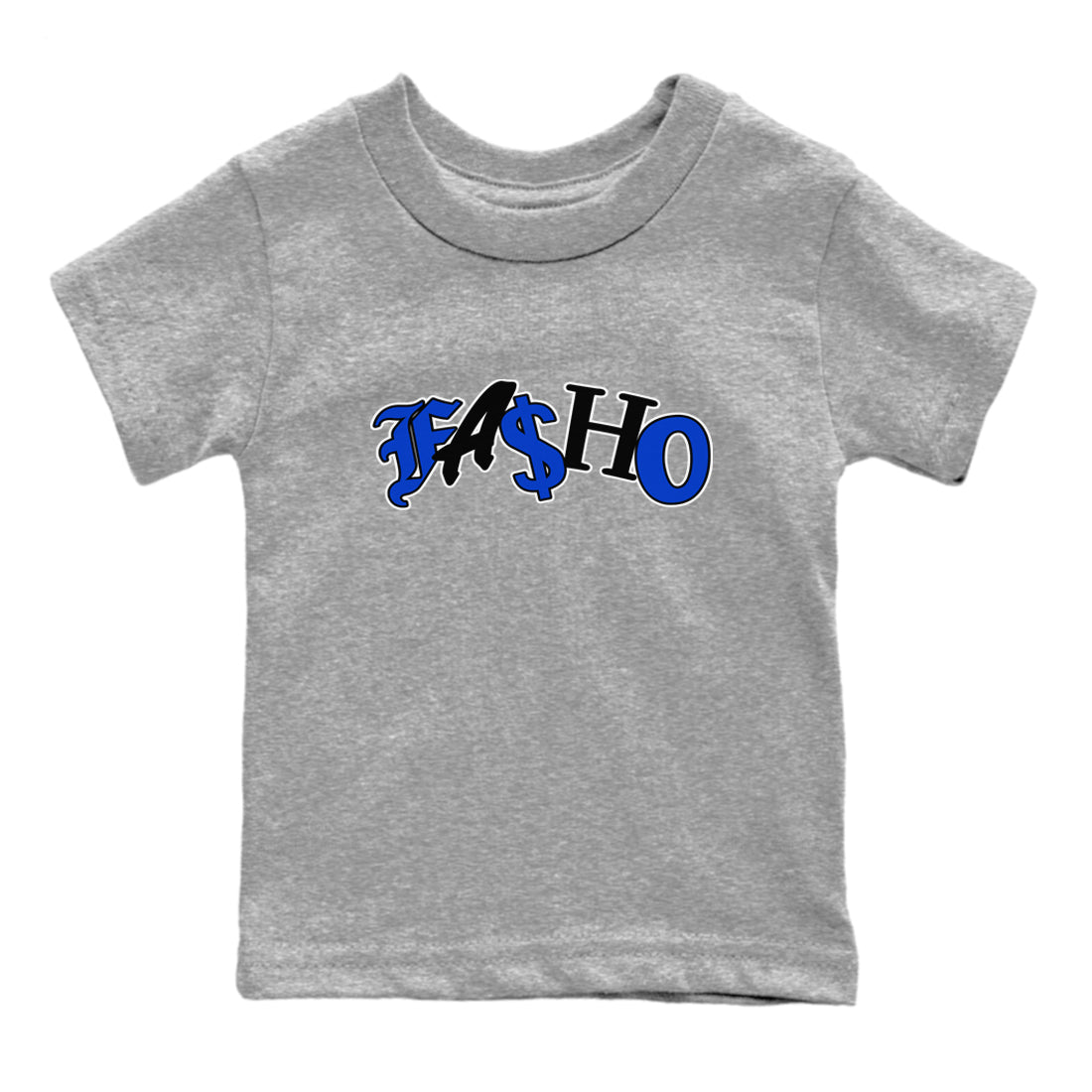 Air Jordan 14 Laney Sneaker Match Tees Fasho Streetwear Sneaker Shirt AJ14 Laney Sneaker Release Tees Kids Shirts Heather Grey 2