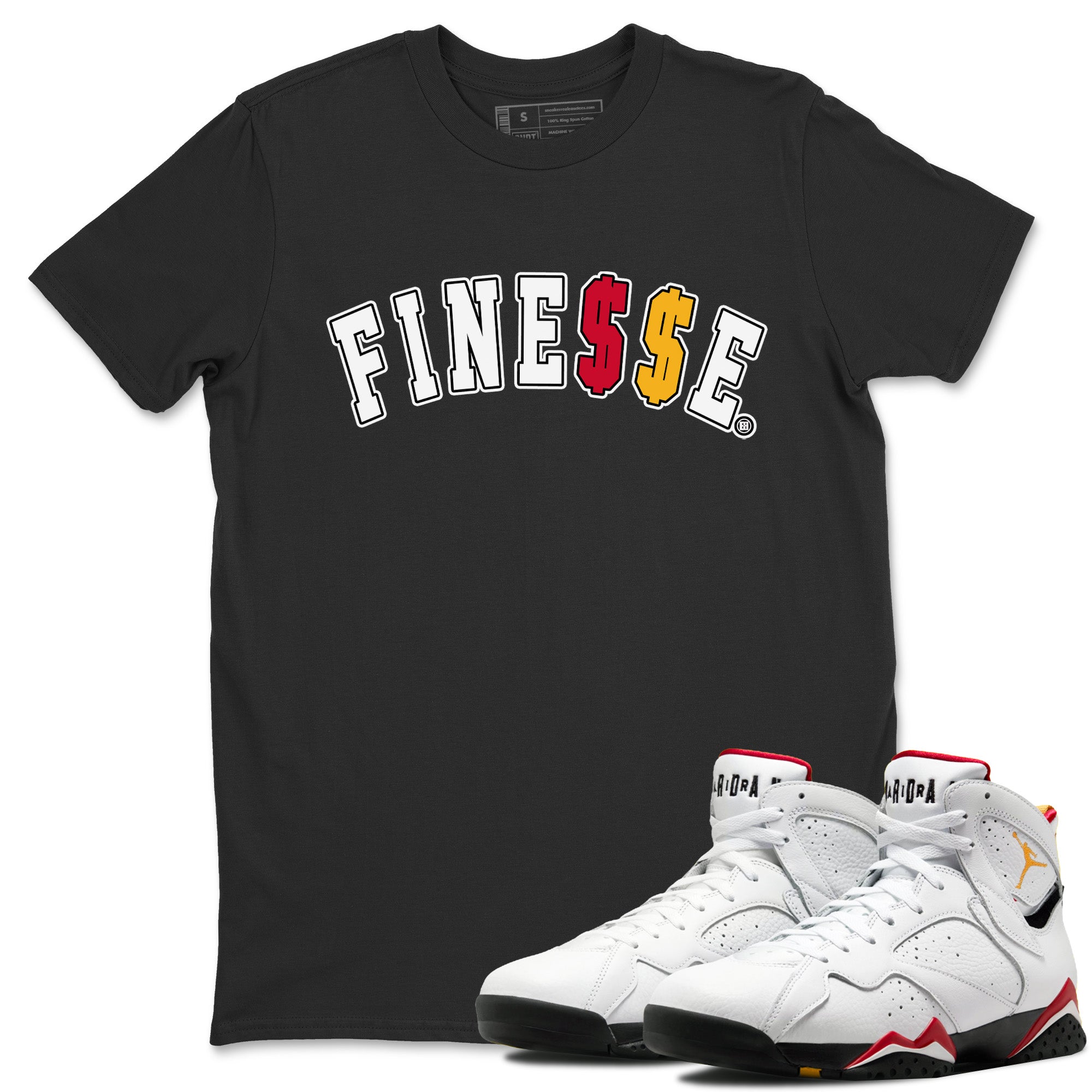 Jordan 7 Cardinal Shirt To Match Jordans Finesse Sneaker Tees Jordan 7 Cardinal Drip Gear Zone Sneaker Matching Clothing Unisex Shirts