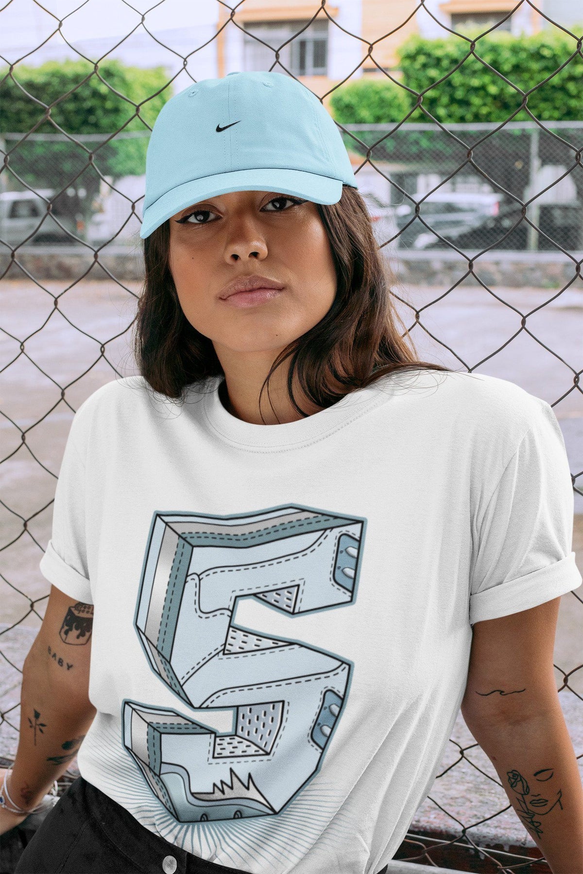 Jordan 5 Blue Bird Shirt To Match Jordans Five Statue Sneaker Tees Jordan 5 Blue Bird Drip Gear Zone Sneaker Matching Clothing Unisex Shirts