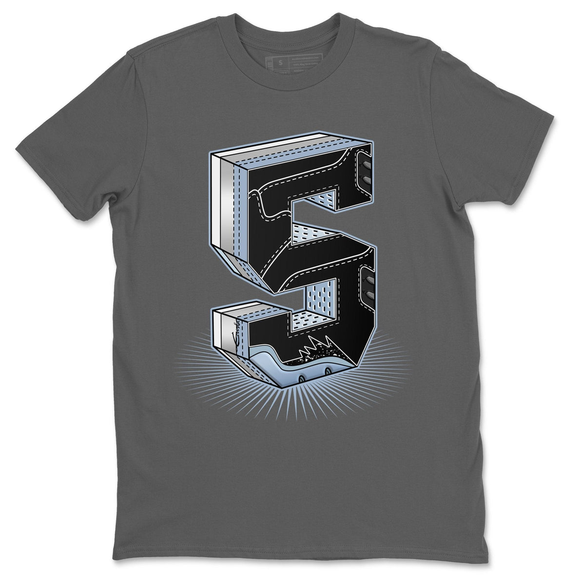 Jordan 5 Moonlight Shirt To Match Jordans Five Statue Sneaker Tees Jordan 5 Moonlight Drip Gear Zone Sneaker Matching Clothing Unisex Shirts