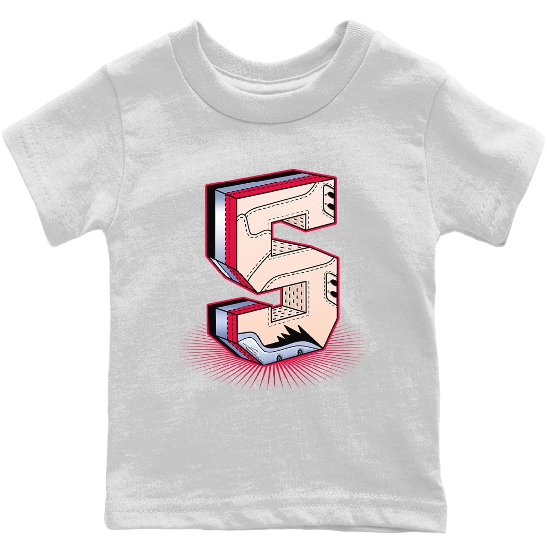 Jordan 5 Girls That Hoop Sneaker Matching T-Shirt Five Statue Sneaker Tees Jordan 5 Girls That Hoop Sneaker Release Tees Kids Shirts