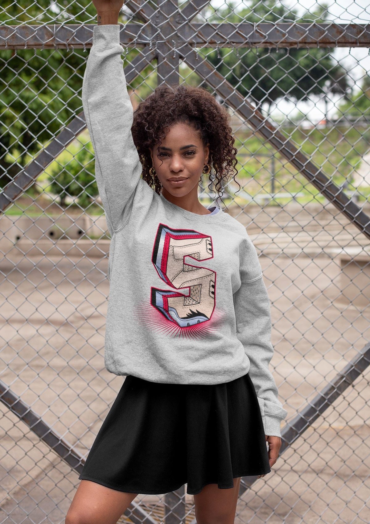 Jordan 5 Girls That Hoop Sneaker Matching T-Shirt Five Statue Sneaker Tees Jordan 5 Girls That Hoop Sneaker Release Tees Crew Neck Tees