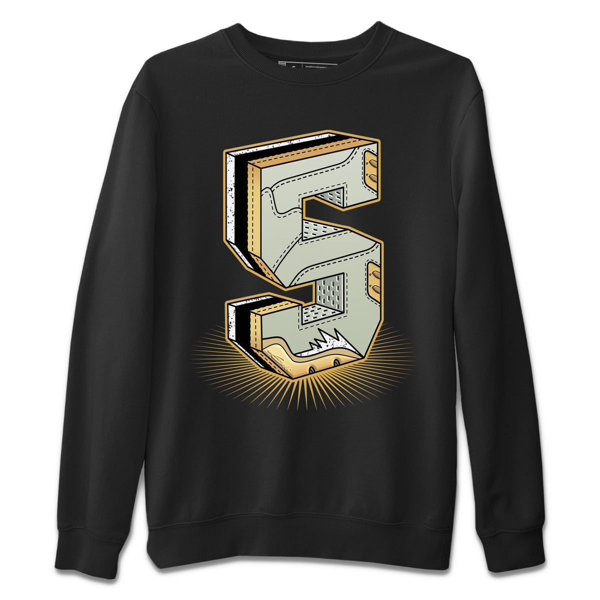 Jordan 5 Jade Horizon Sneaker Matching T-Shirt Five Statue Sneaker Tees Jordan 5 Jade Horizon Sneaker Release Tees Crew Neck Tees