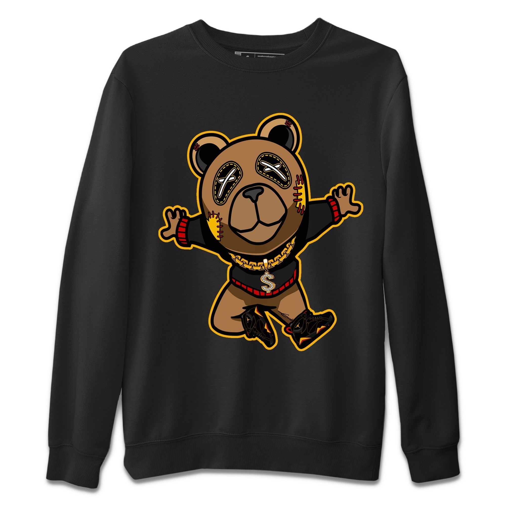 Jordan 7 Citrus Shirt To Match Jordans Flying Bear Sneaker Tees Jordan 7 Citrus Drip Gear Zone Sneaker Matching Clothing Unisex Shirts