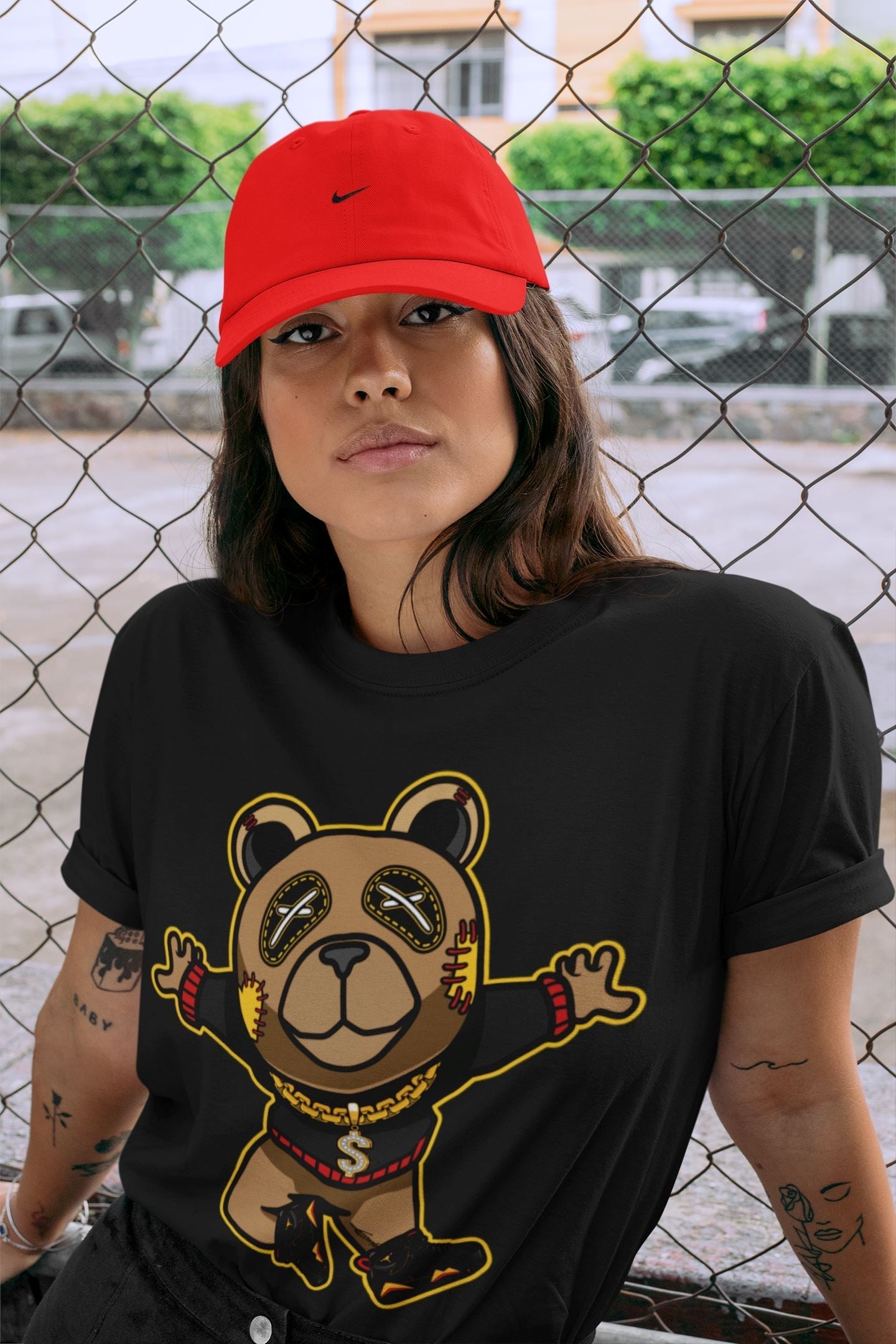 Jordan 7 Citrus Shirt To Match Jordans Flying Bear Sneaker Tees Jordan 7 Citrus Drip Gear Zone Sneaker Matching Clothing Unisex Shirts