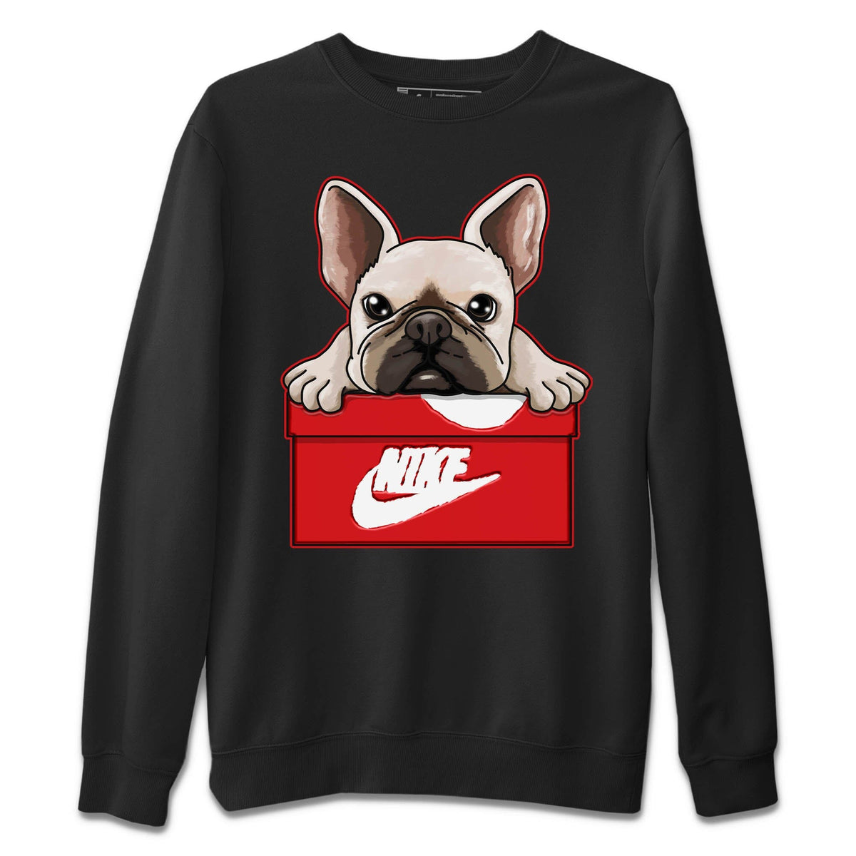 Jordan 1 lost & found Sneaker Matching T-Shirt French Bulldog Sneaker Tees Jordan 1 lost & found Sneaker Release Tees Crew Neck Tees