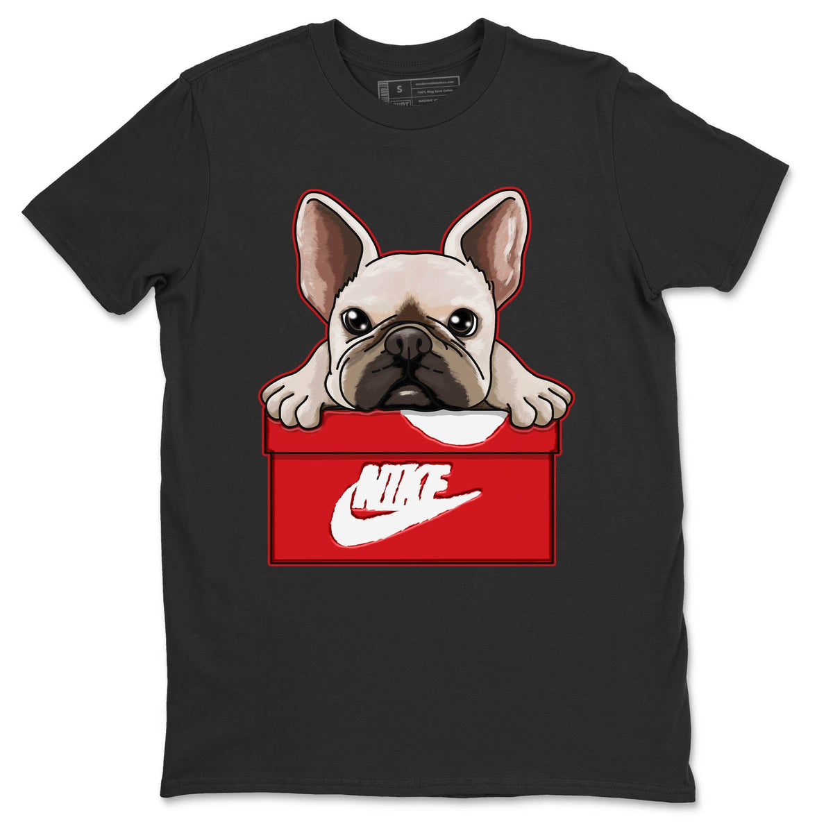 Jordan 1 lost & found Sneaker Matching T-Shirt French Bulldog Sneaker Tees Jordan 1 lost & found Sneaker Release Tees Crew Neck Tees