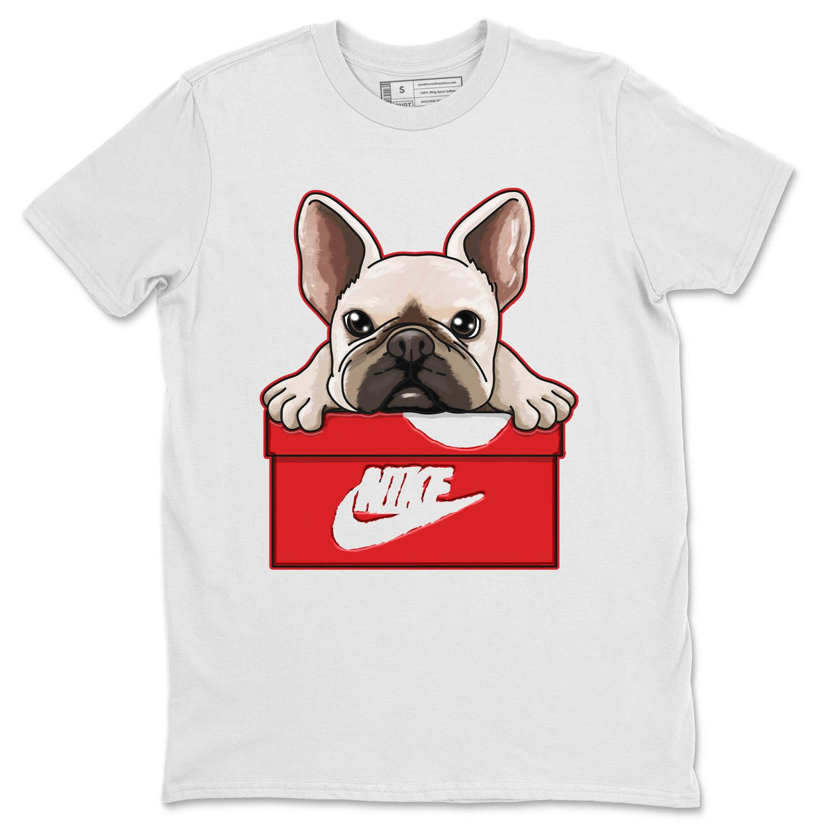 Jordan 1 lost & found Sneaker Matching T-Shirt French Bulldog Sneaker Tees Jordan 1 lost & found Sneaker Release Tees Crew Neck Tees