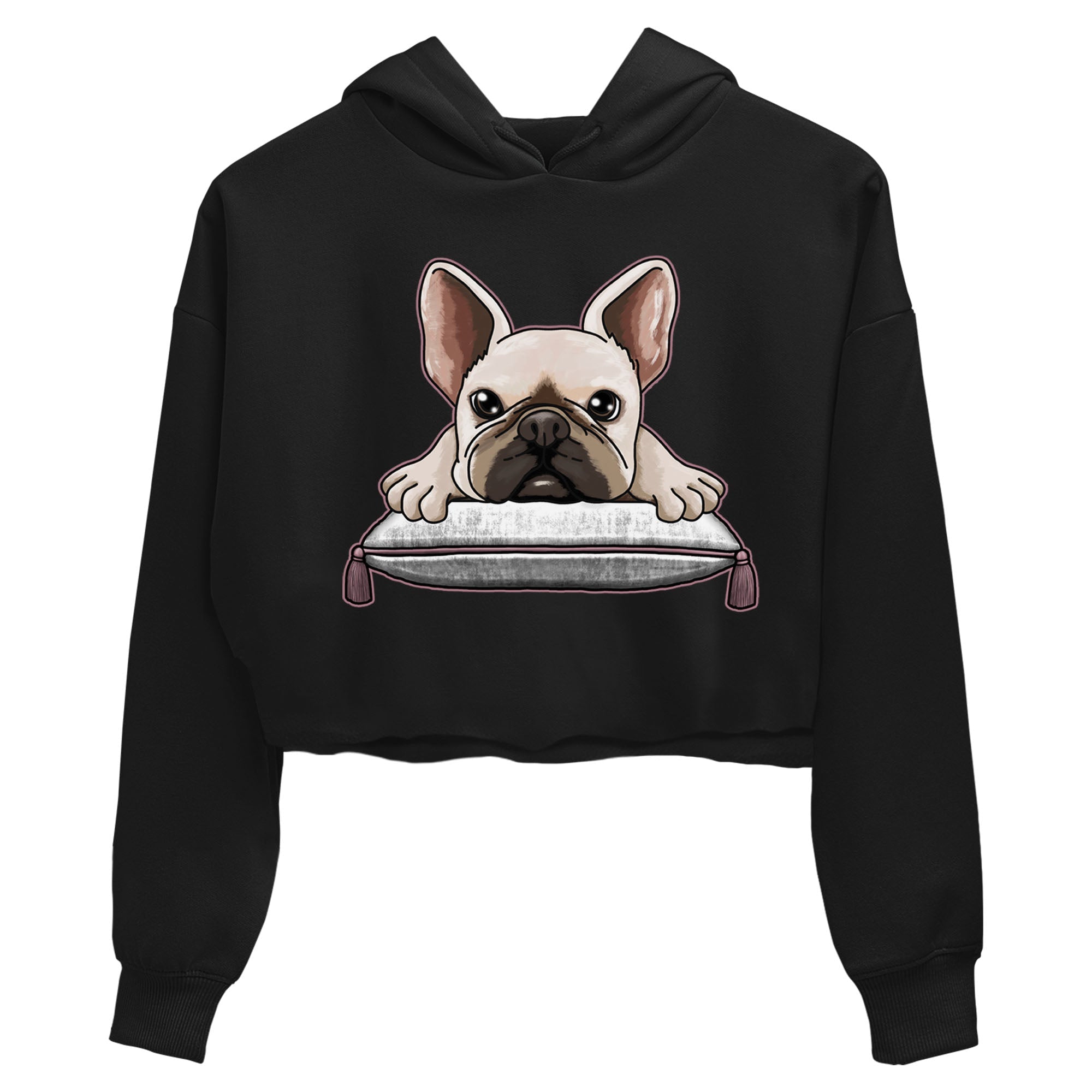 Air Jordan 1 Mauve shirt to match jordans French Bulldog sneaker tees AJ1 Mauve Drip Gear Zone Sneaker Matching Clothing Brand Black 2 Crop T-Shirt