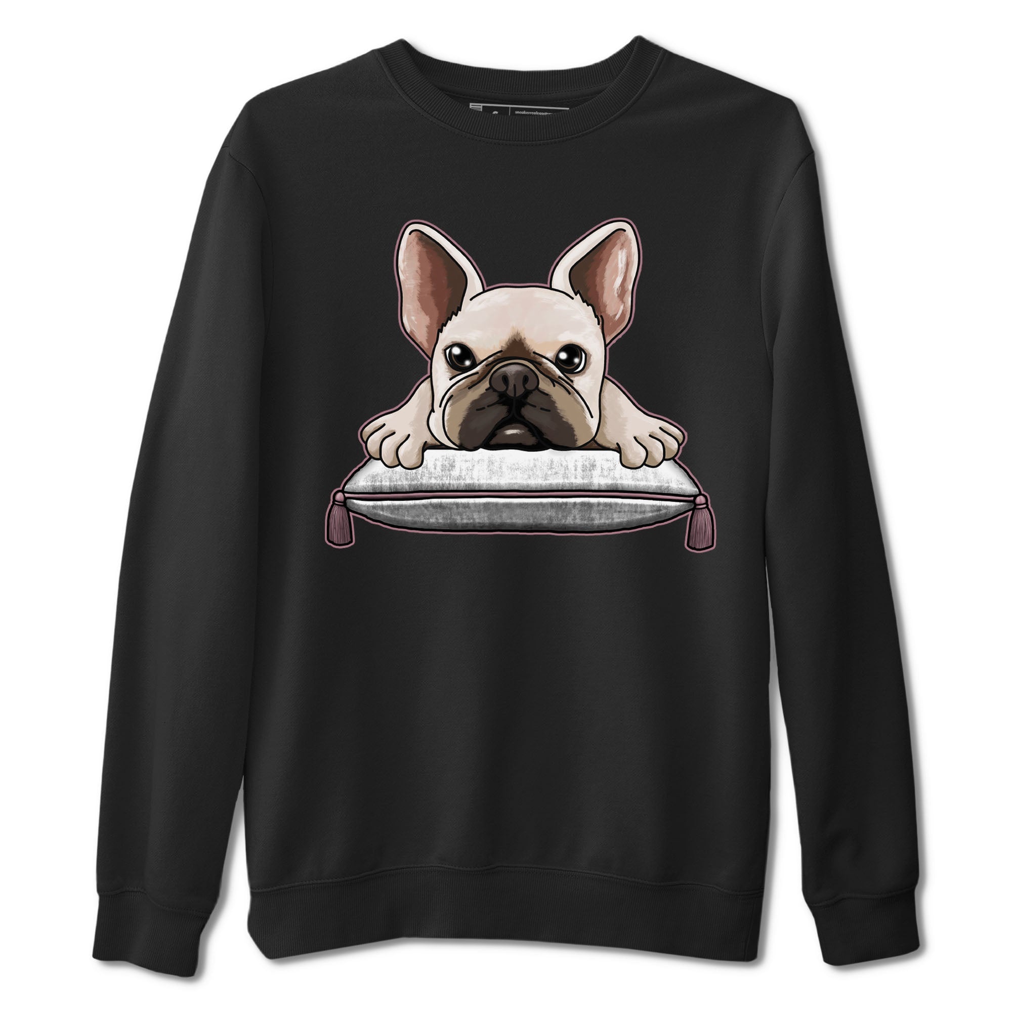 Air Jordan 1 Mauve shirt to match jordans French Bulldog sneaker tees AJ1 Mauve Drip Gear Zone Sneaker Matching Clothing Brand Unisex Sneaker Tee Black 2 T-Shirt