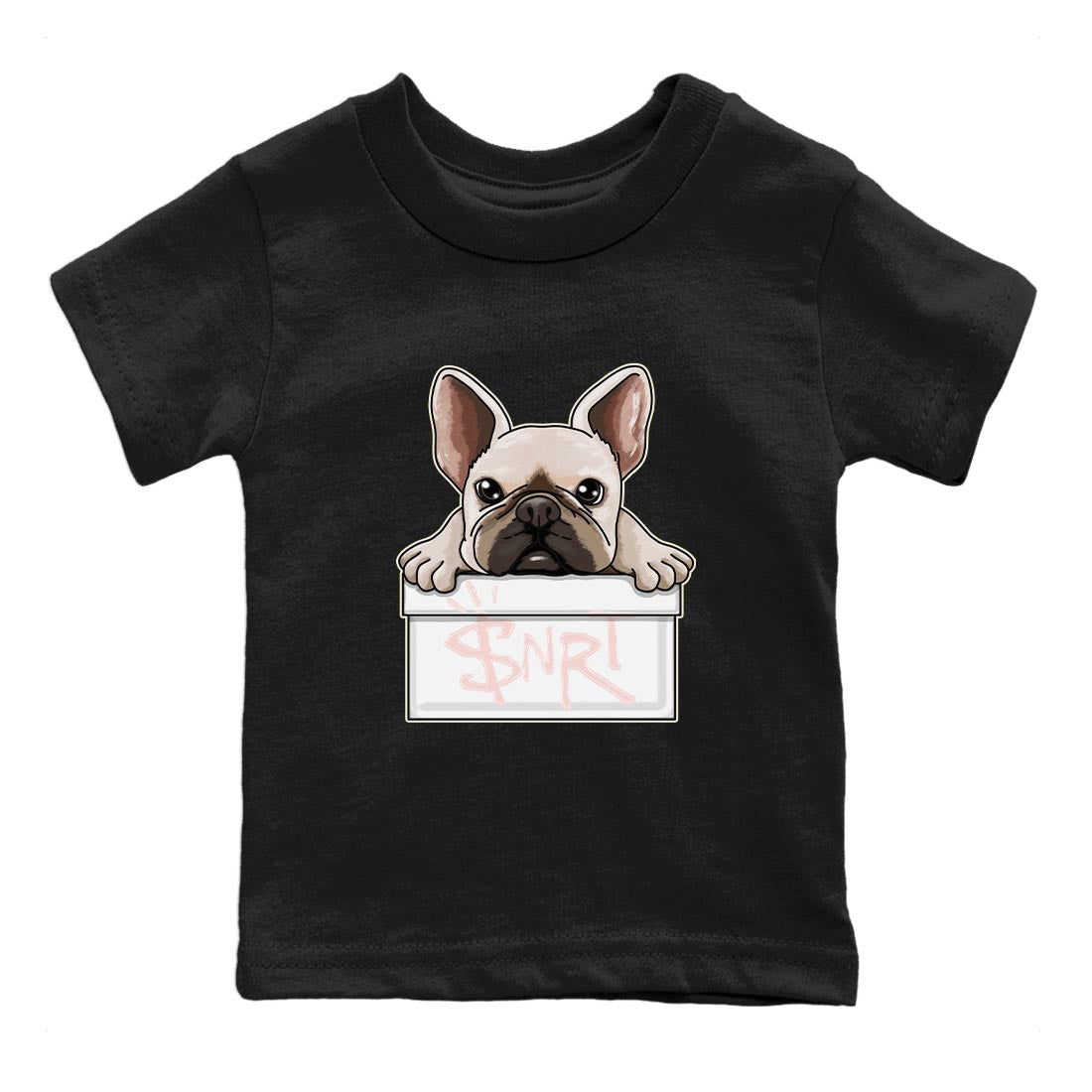 Air Jordan 1 Washed Pink French Bulldog Baby and Kids Streetwear Sneaker Shirt AJ1 Washed Pink Kids Streetwear Sneaker Shirt Size Chart
